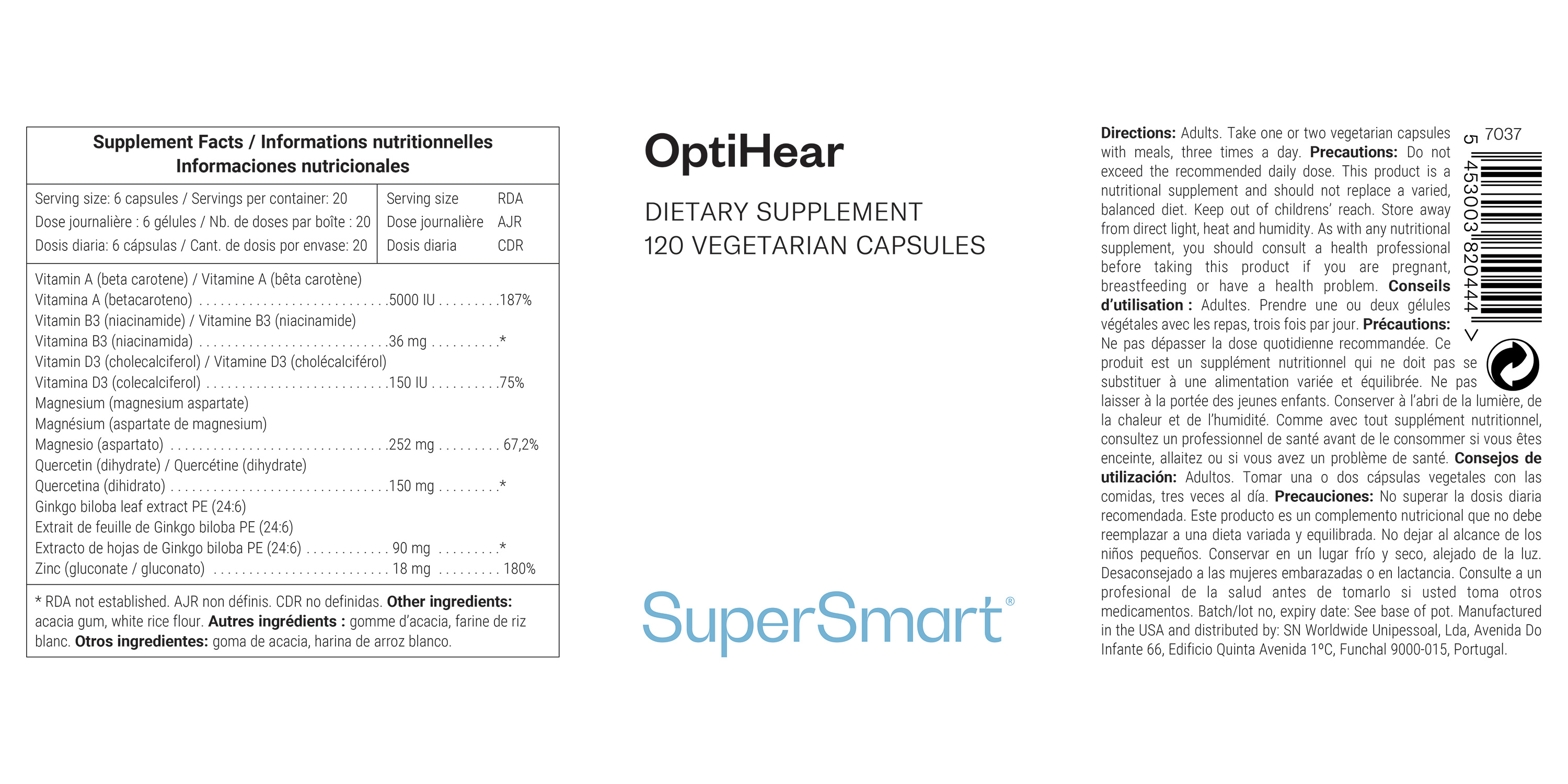 OptiHear™ Supplement