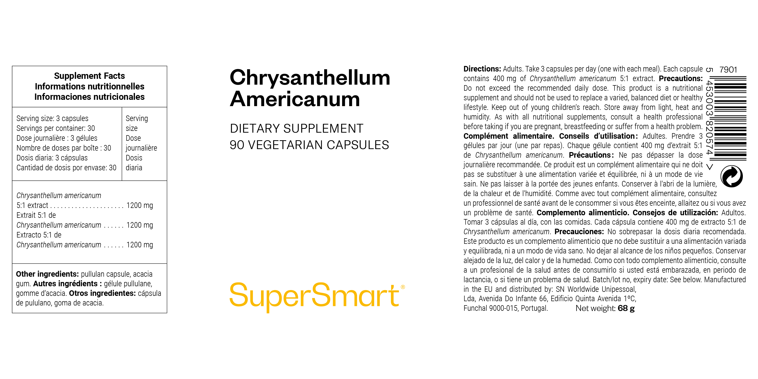 Chrysantellum Americanum Supplement