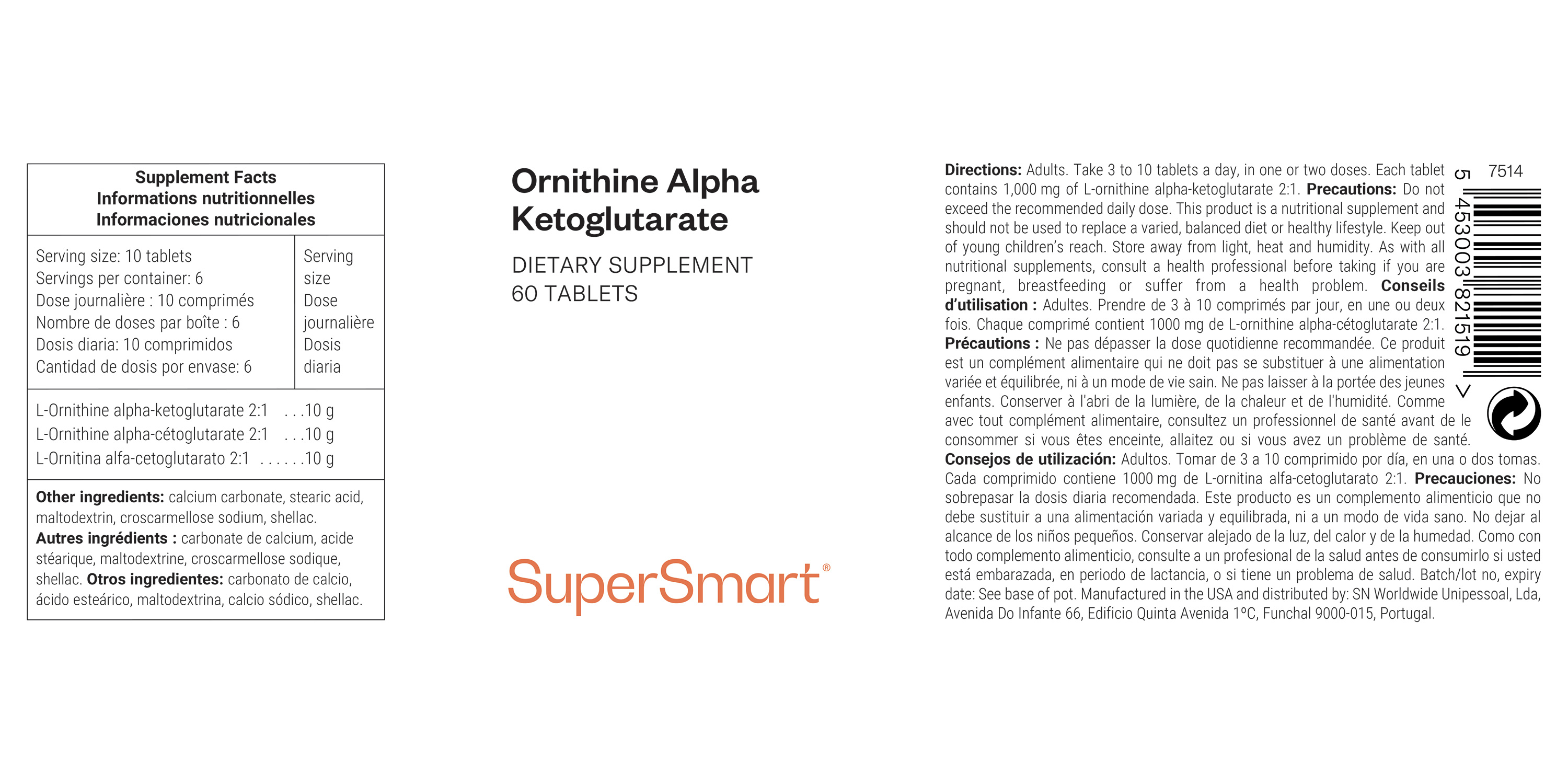 Ornithine Alpha Ketoglutarate (OKG)