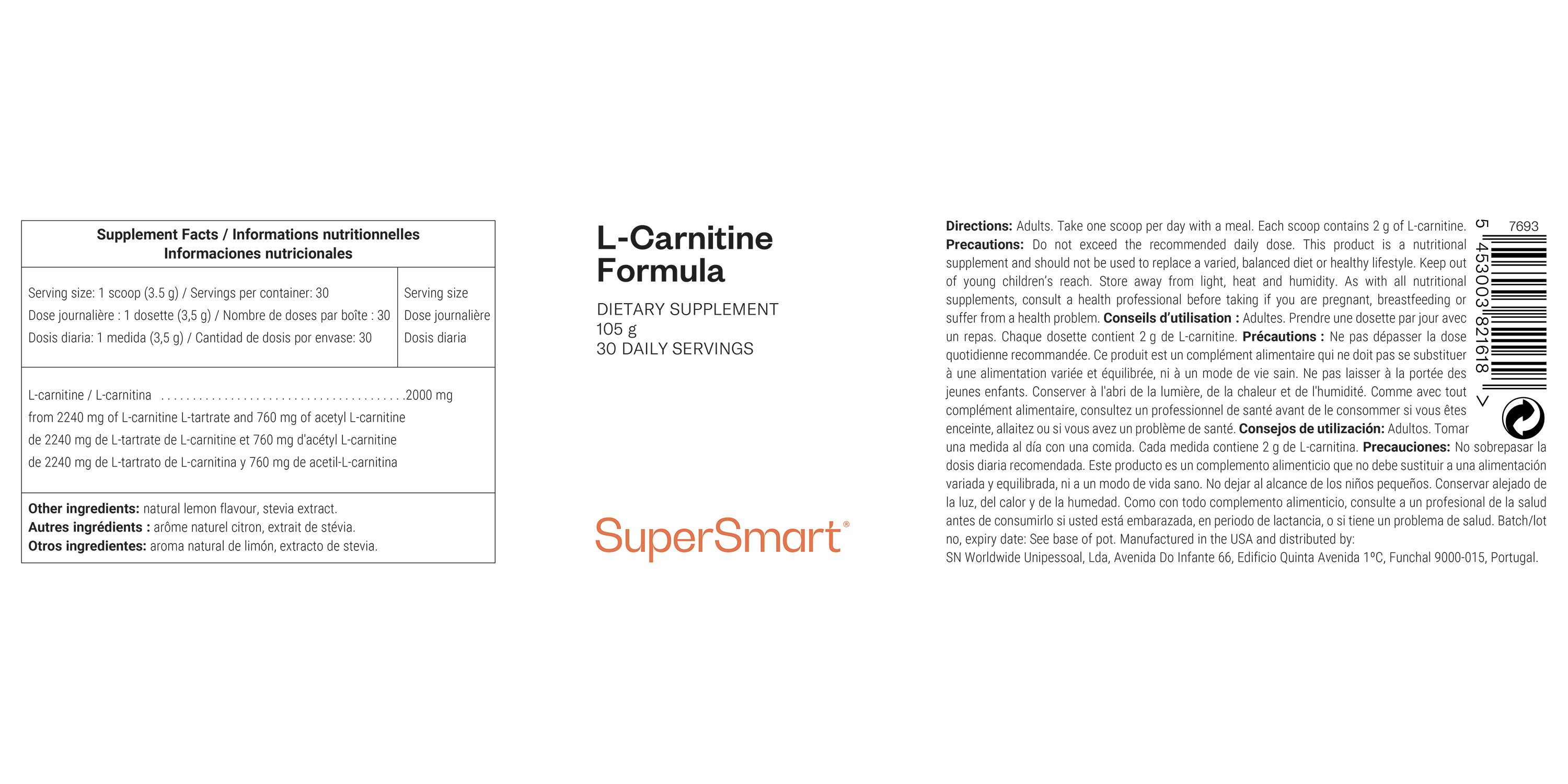 L-Carnitine Formula