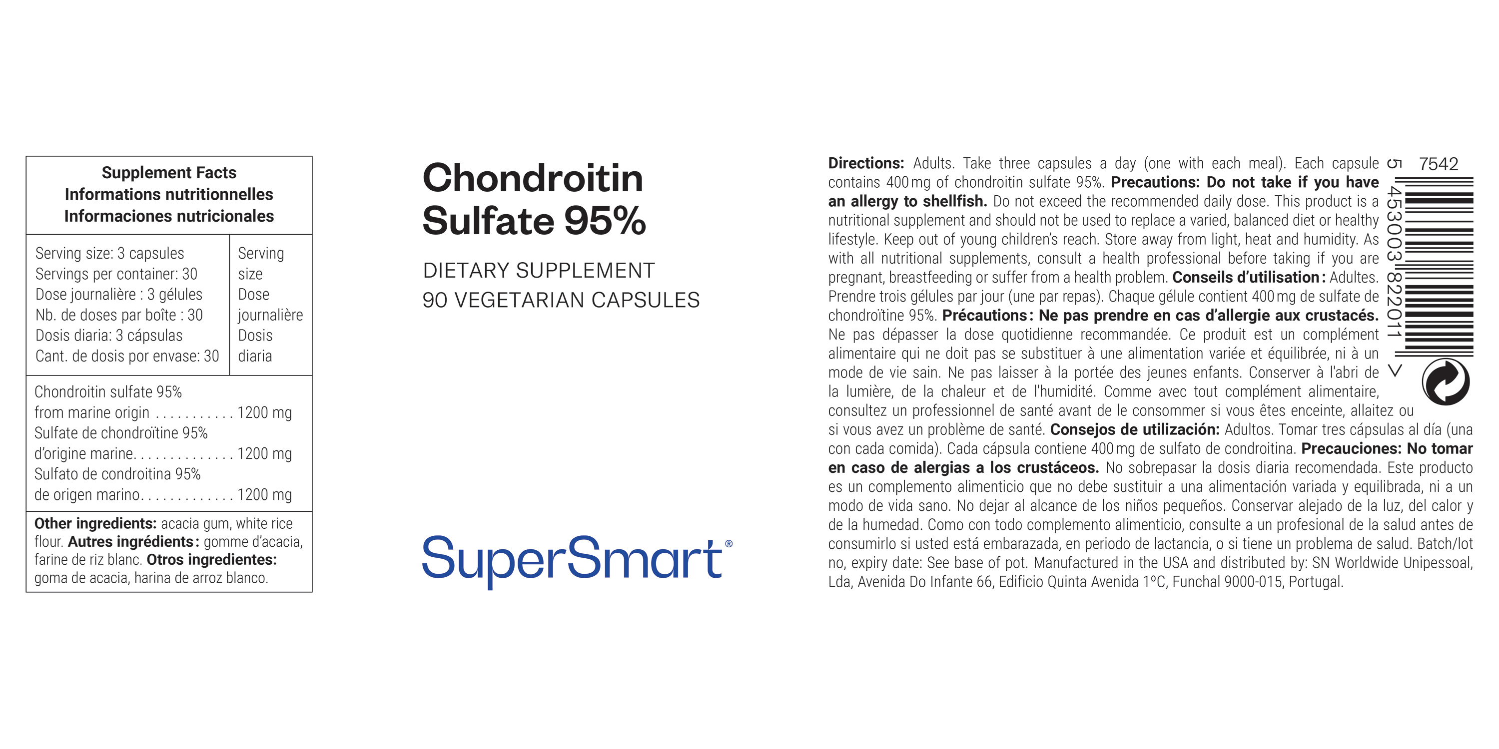 Chondroitinsulfat marinen Ursprungs