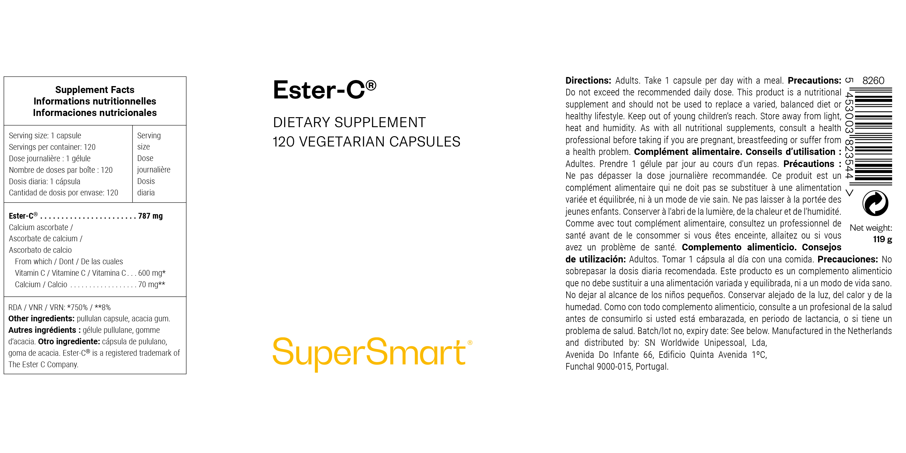 Complément de Vitamine C