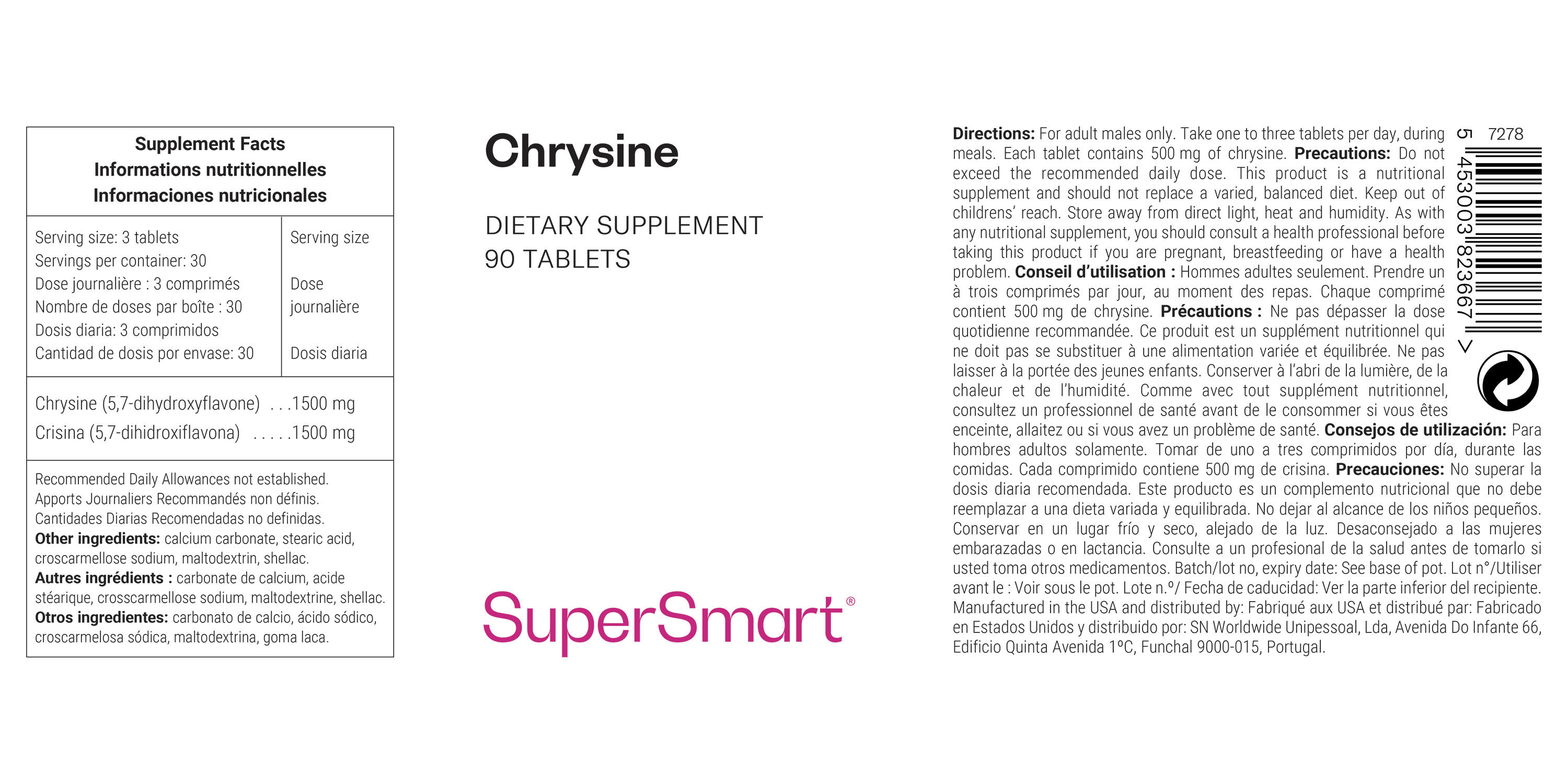 Chrysine Supplement