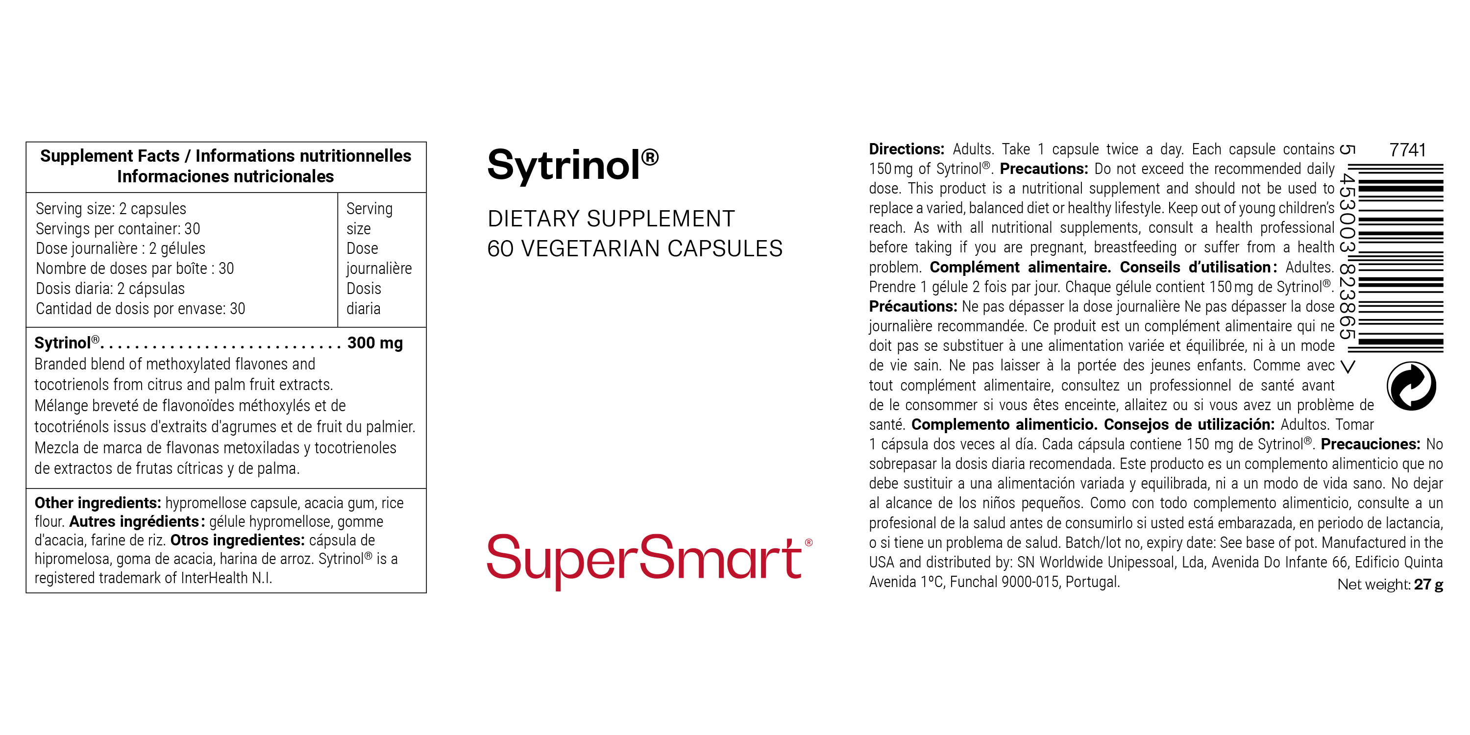 Sytrinol™ Supplement 