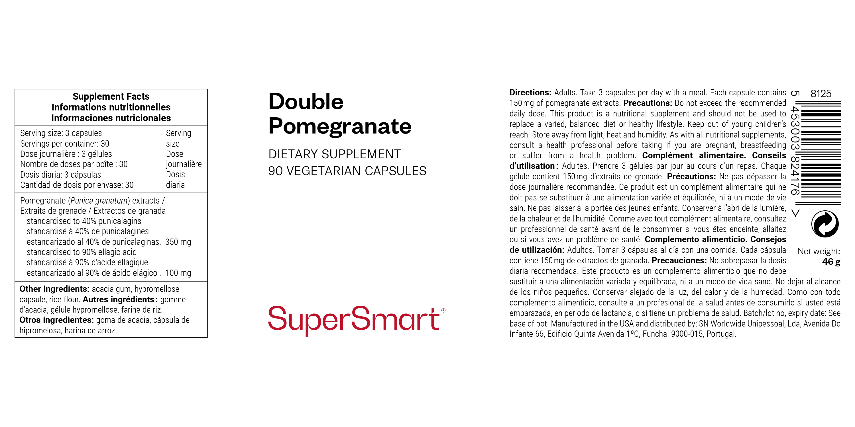 Double Pomegranate Supplement