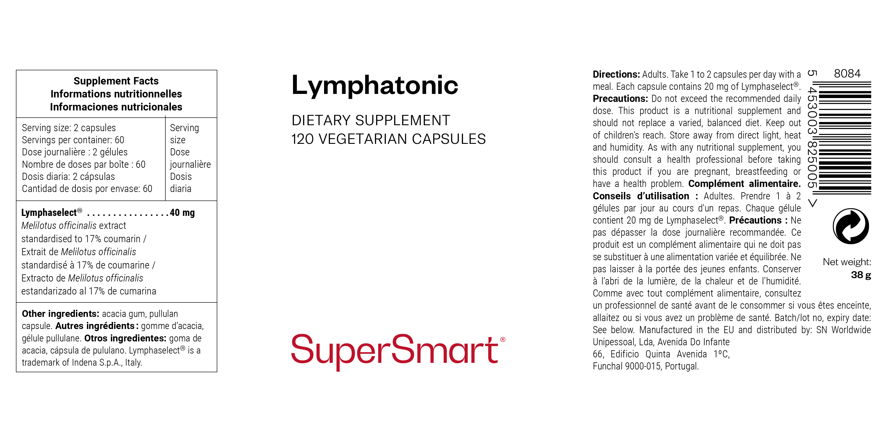 Lymphatonic Supplement