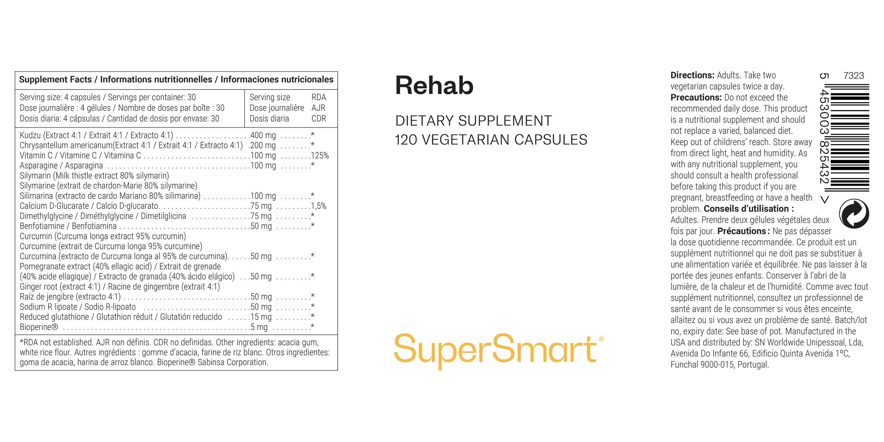 Complément Alimentaire Rehab