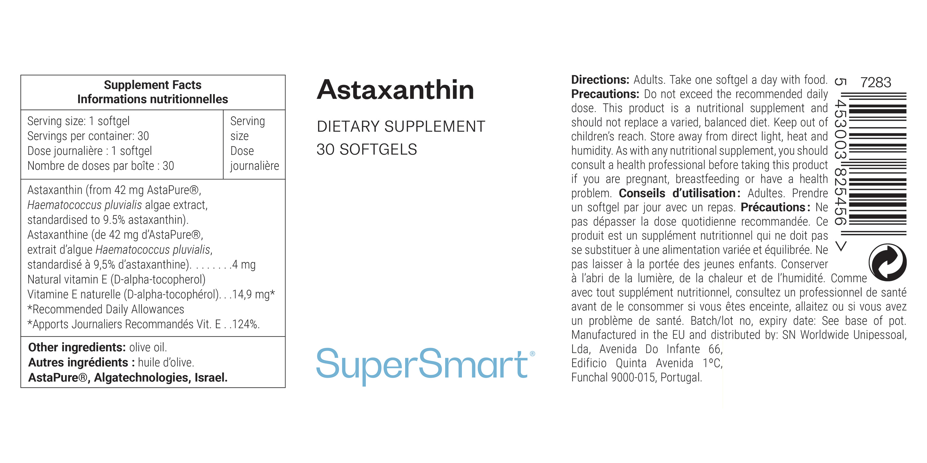 Astaxanthin 4 mg