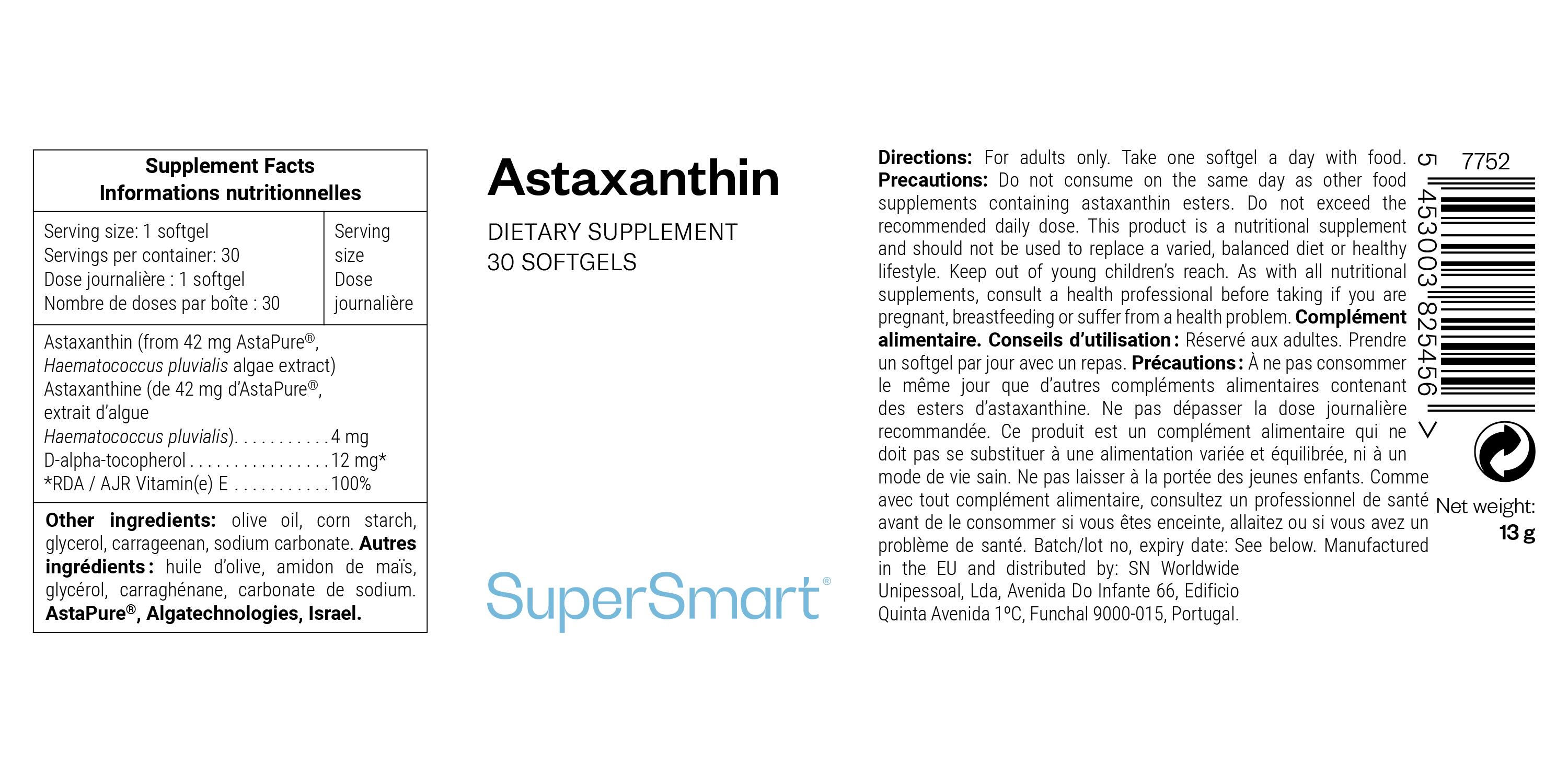 Astaxanthin Supplement