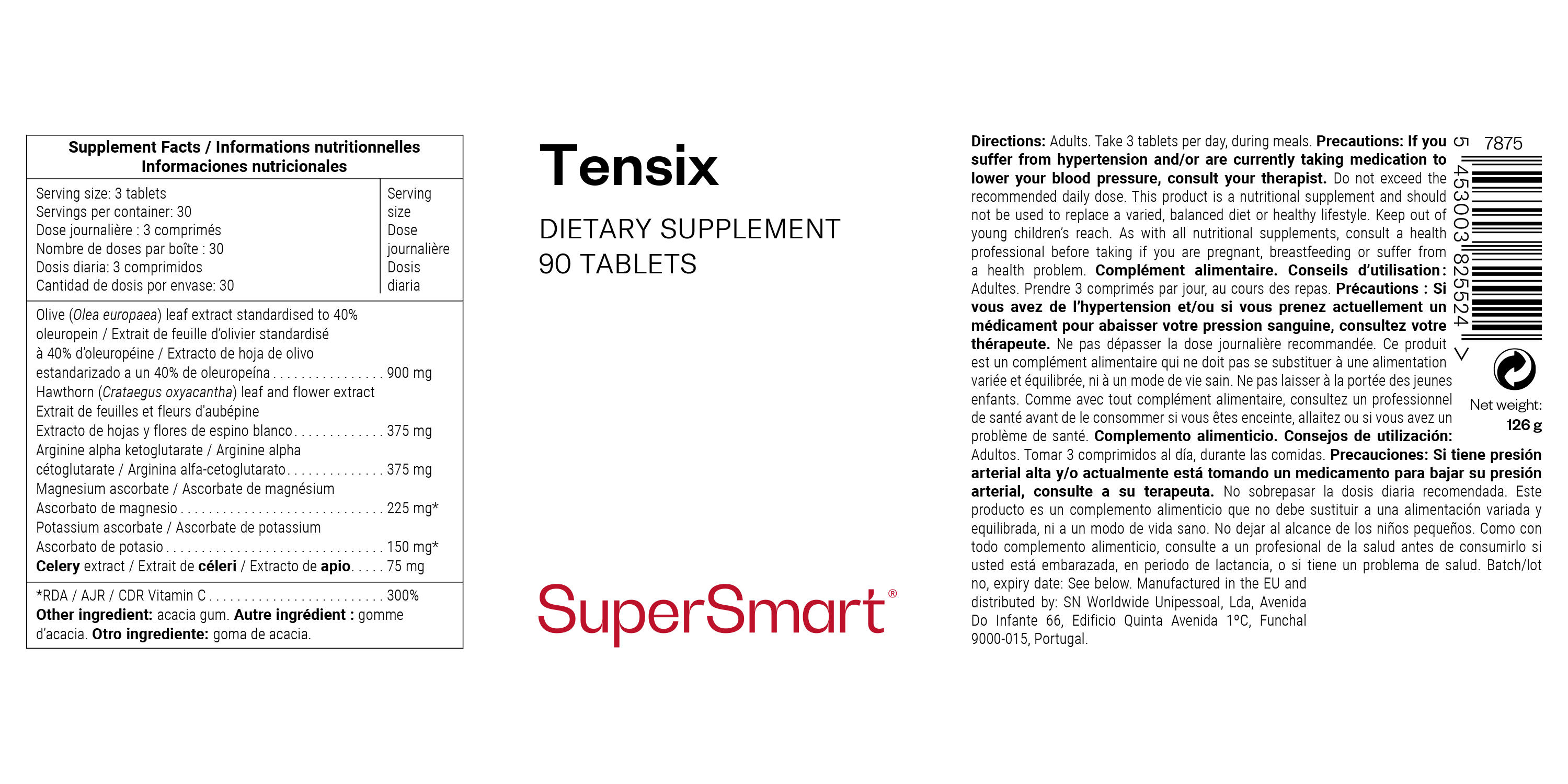 Complément Alimentaire Tensix