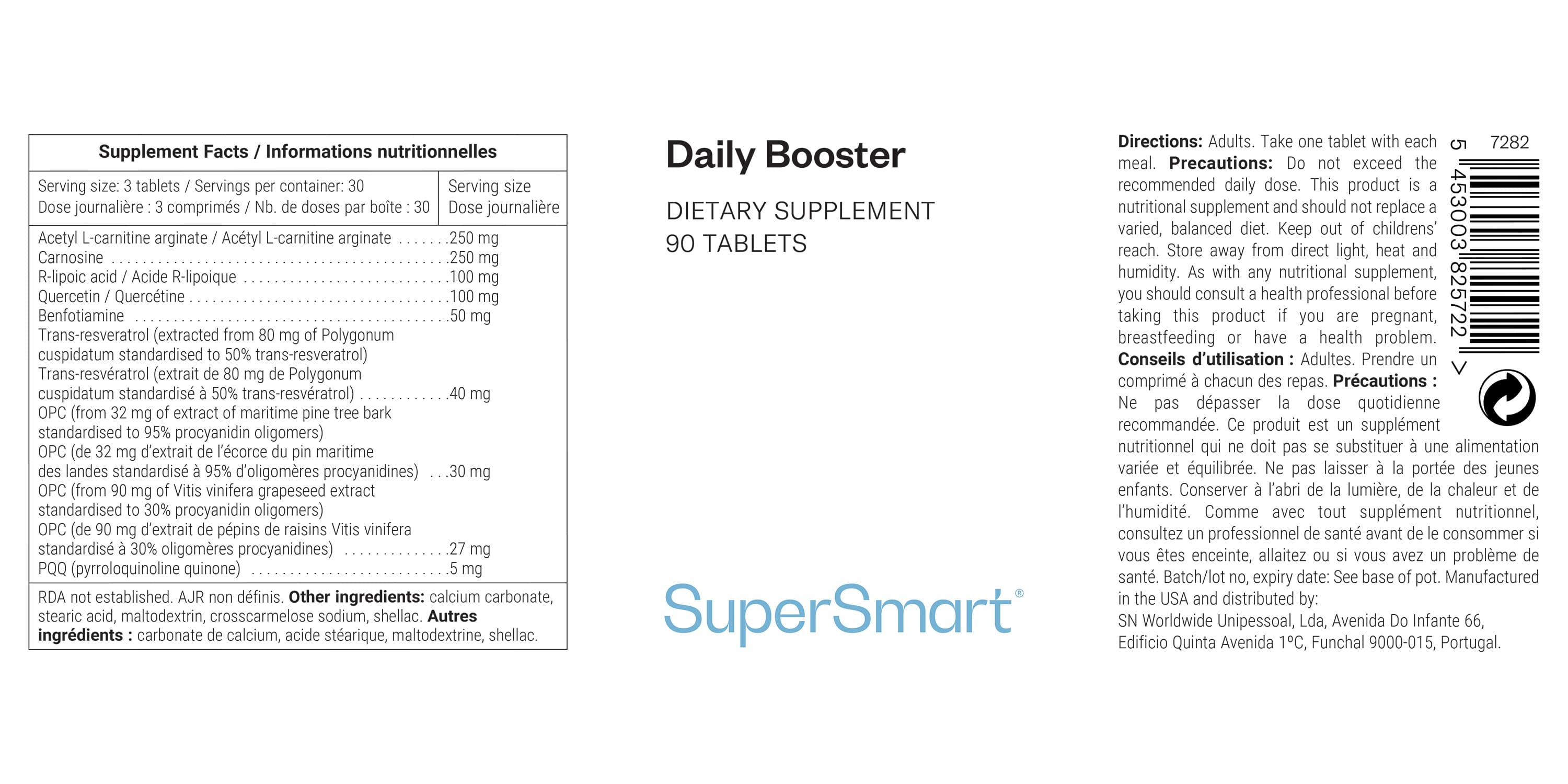 Complément alimentaire Daily Booster