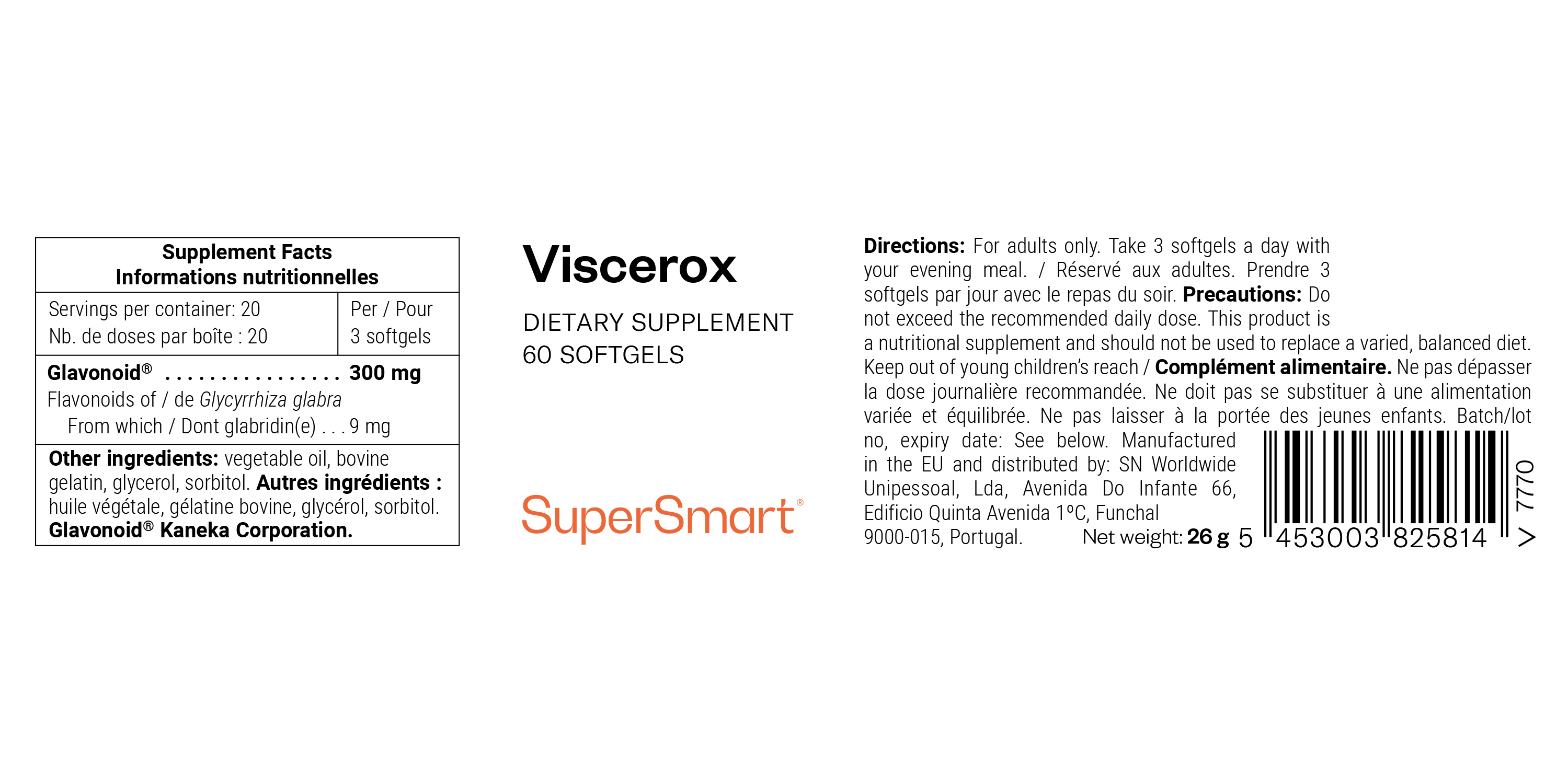 Viscerox Supplement