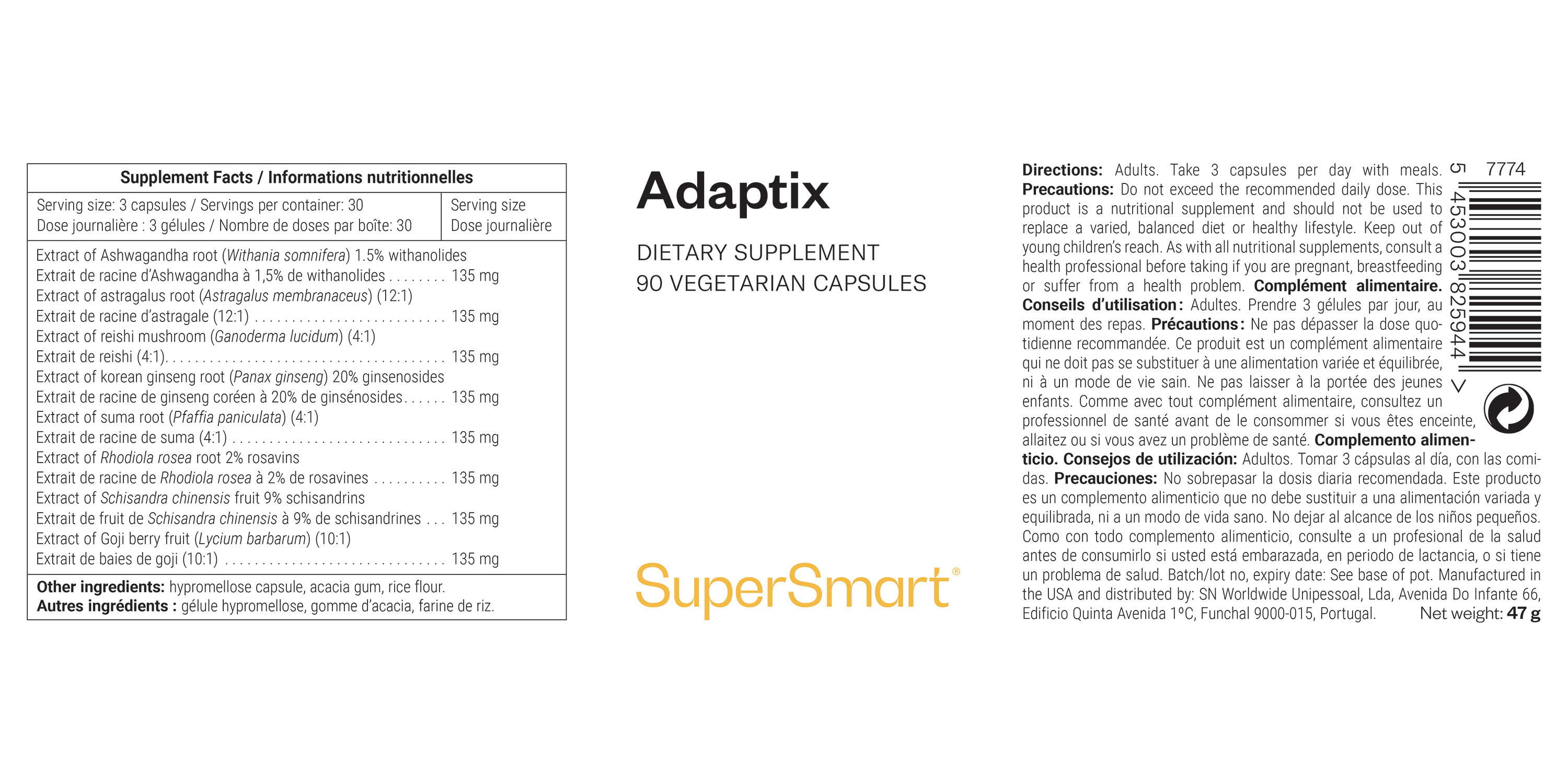 Adaptix Complément