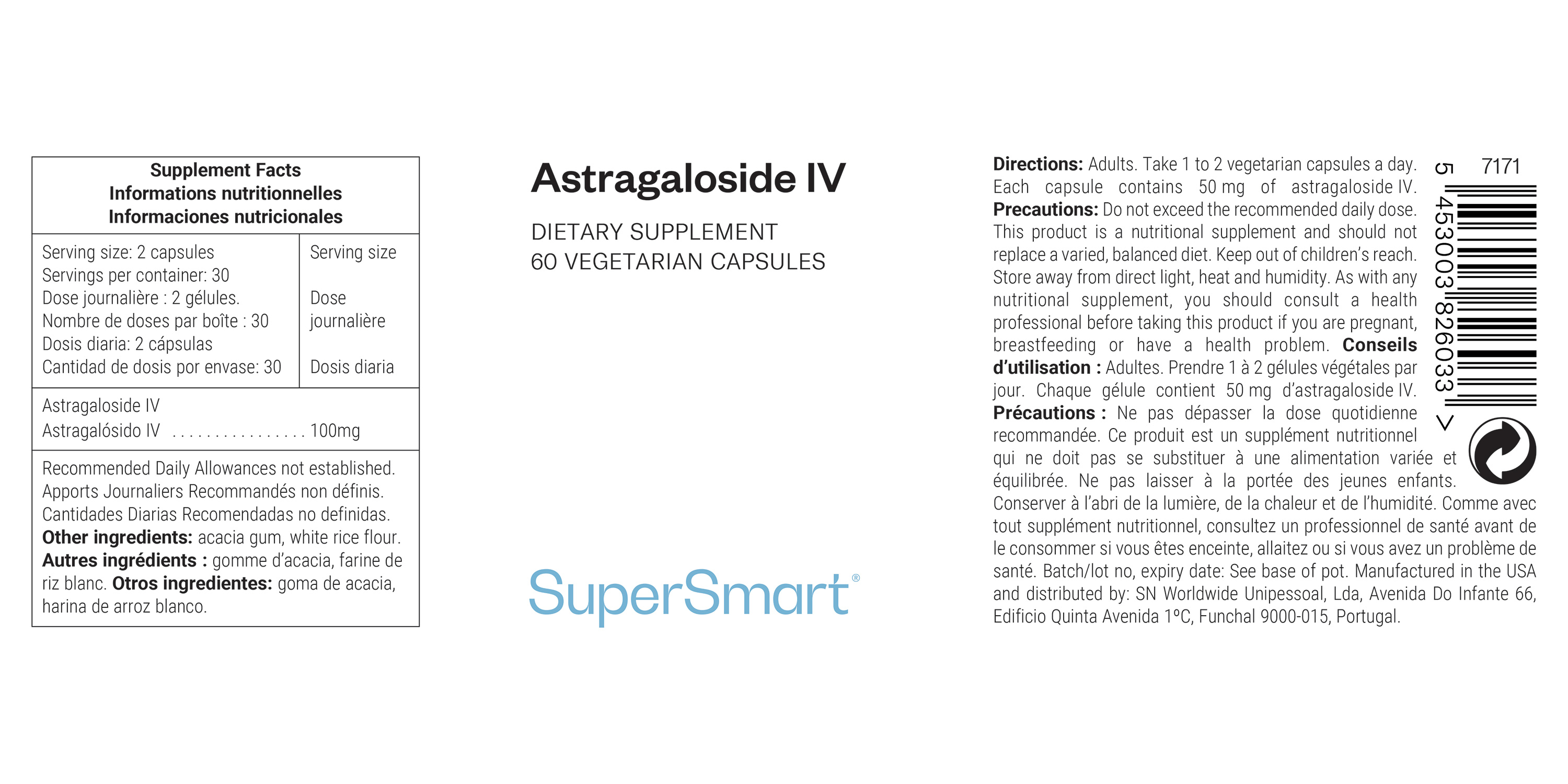 Astragaloside IV Supplement