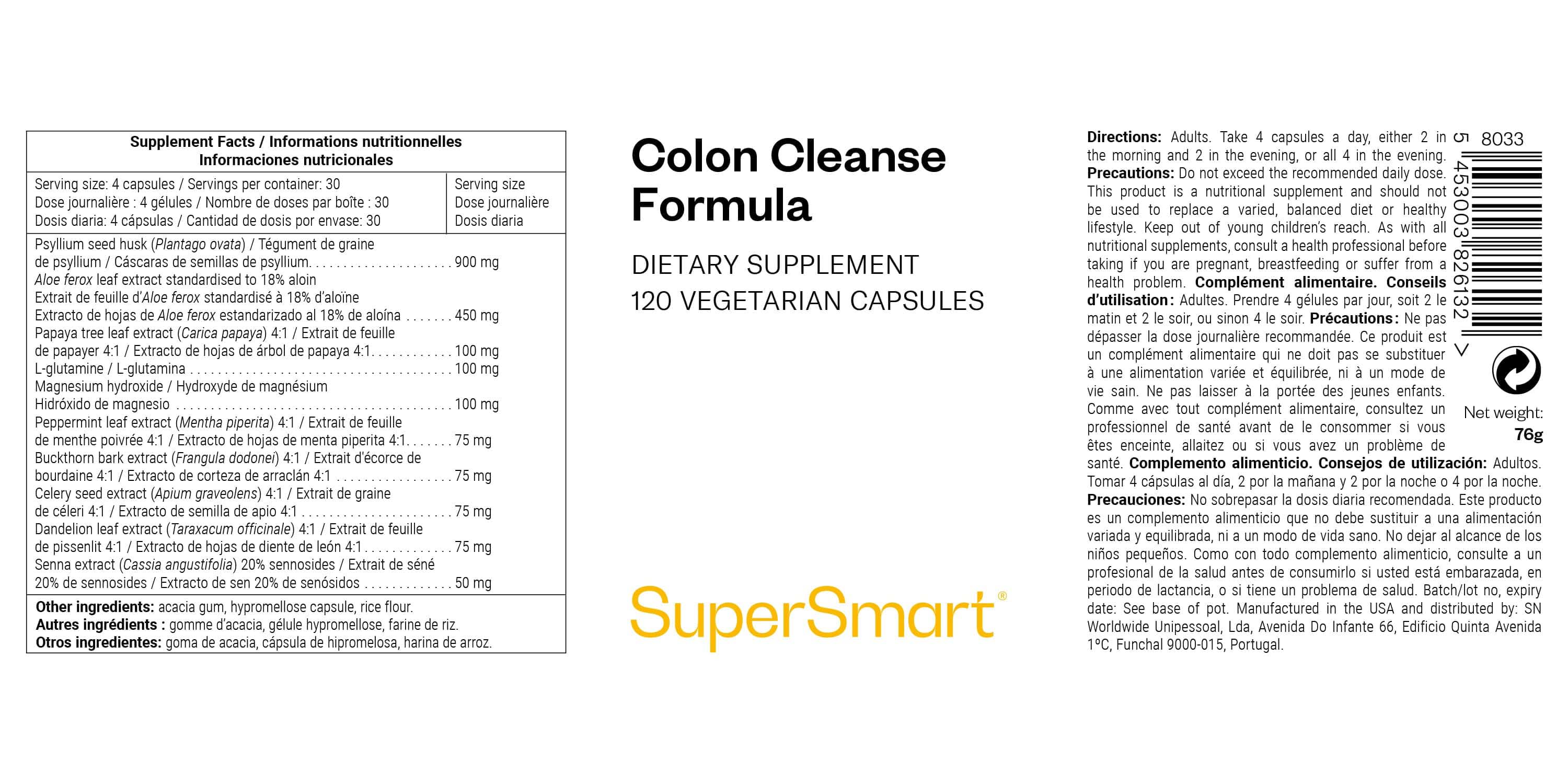 Colon Cleanse Formula