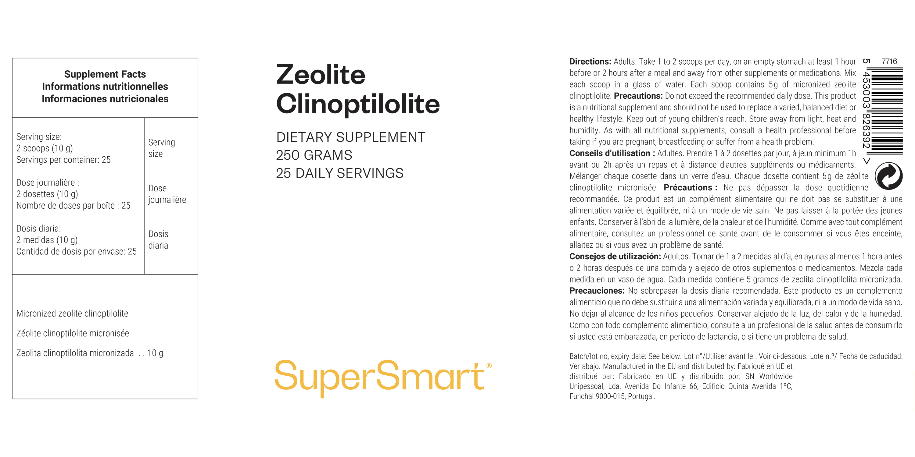 Zeolite Clinoptilolite