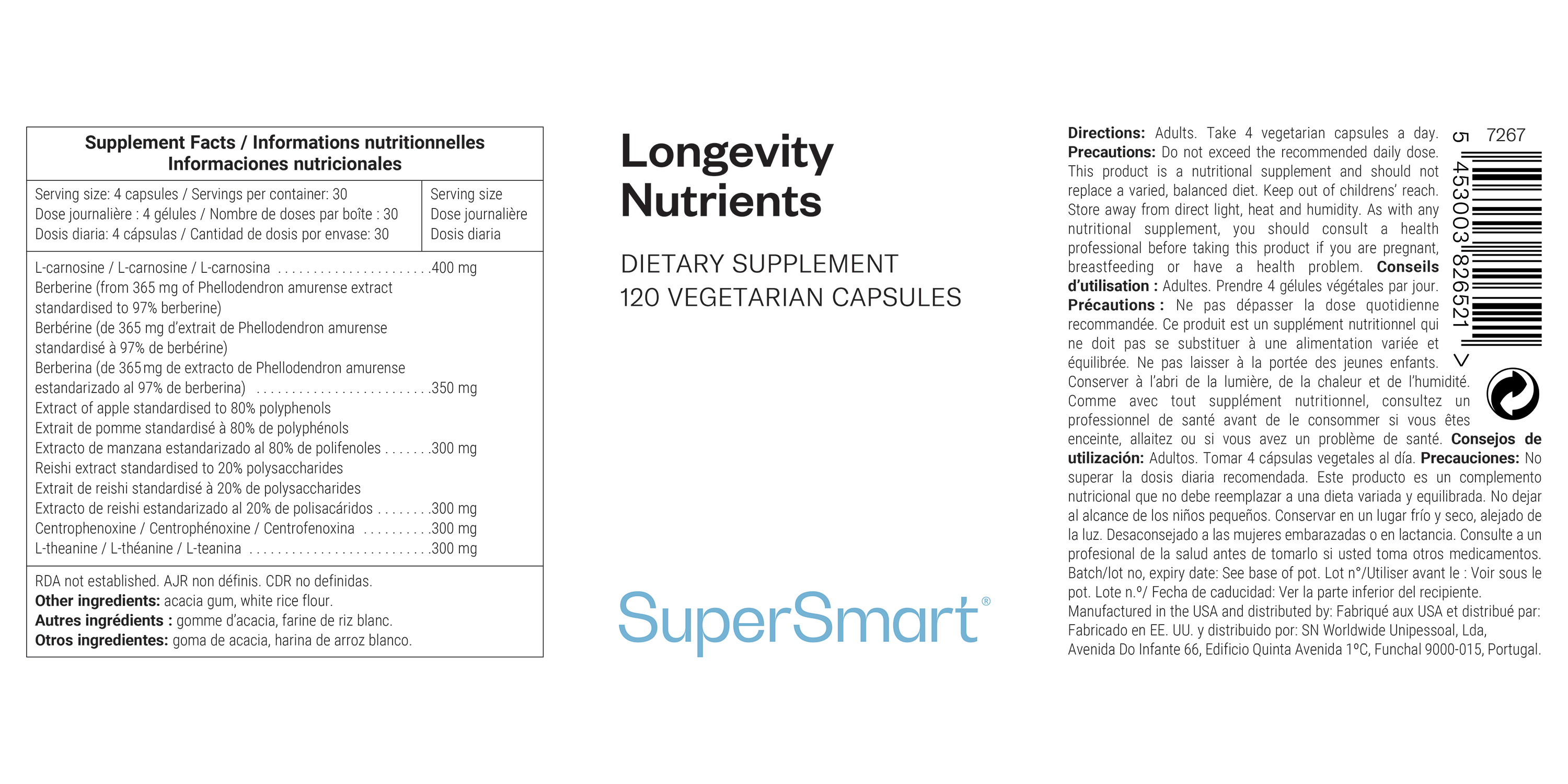 Longevity Nutrients