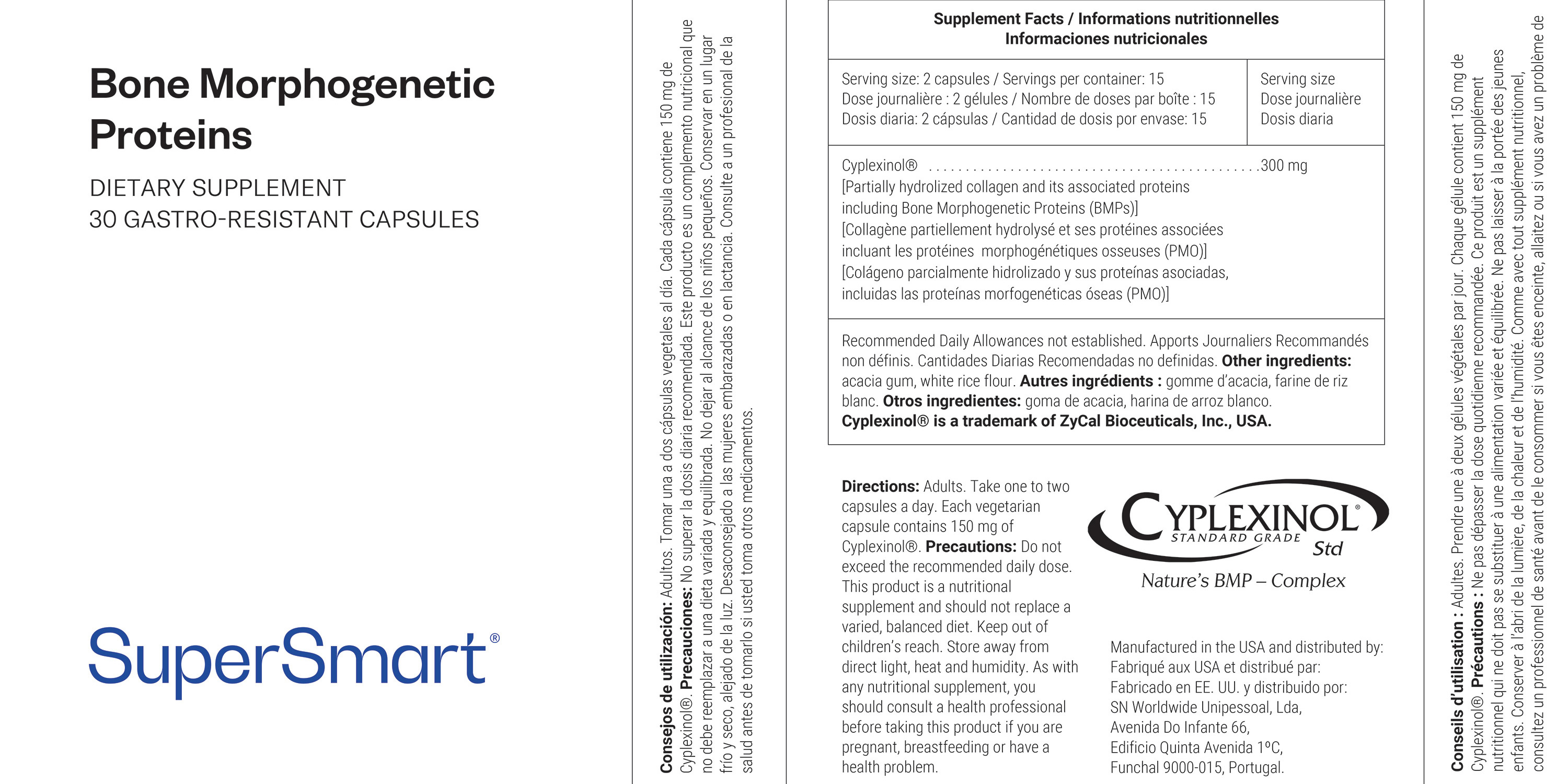 Complément de Protéines Morphogénétiques Osseuses