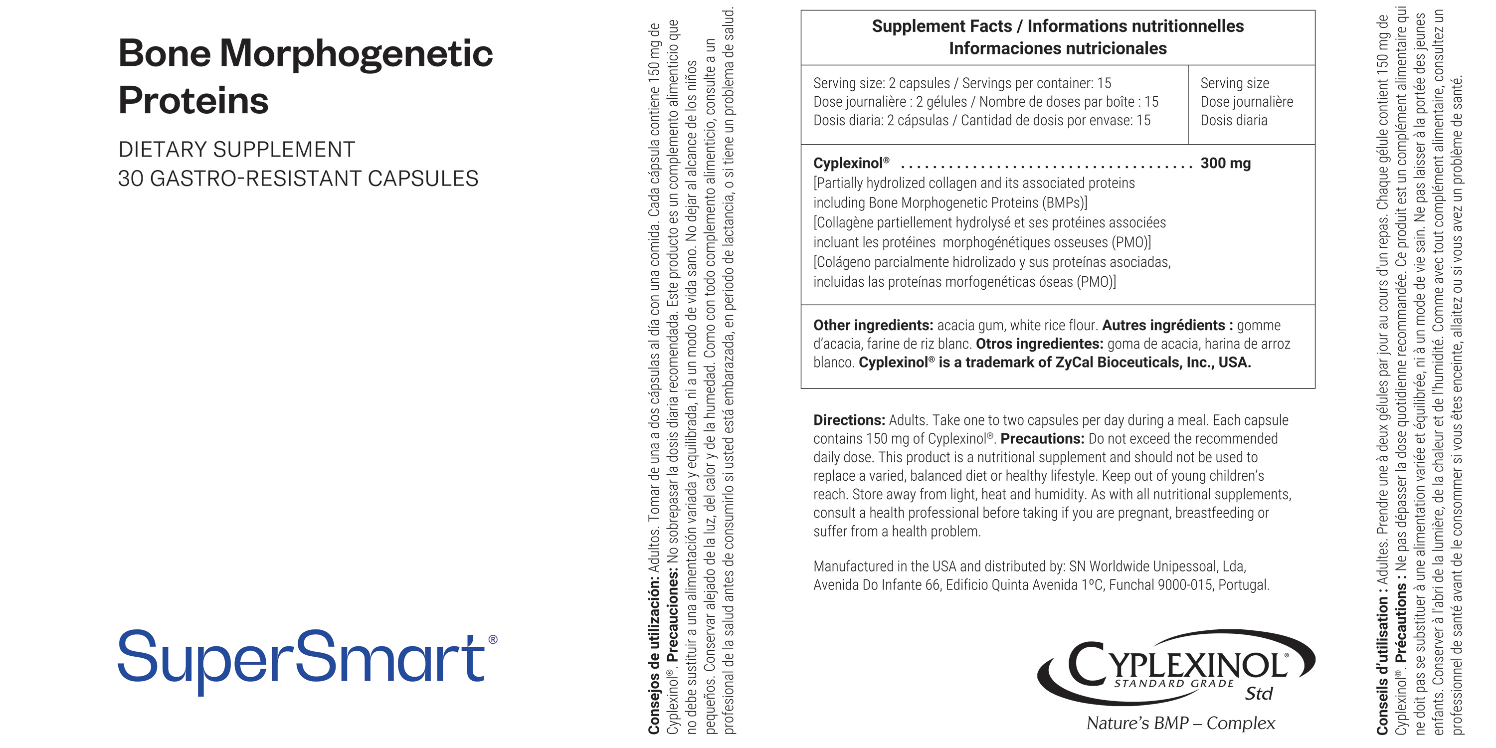 Ergänzung von morphogenetischen Knochenproteinen