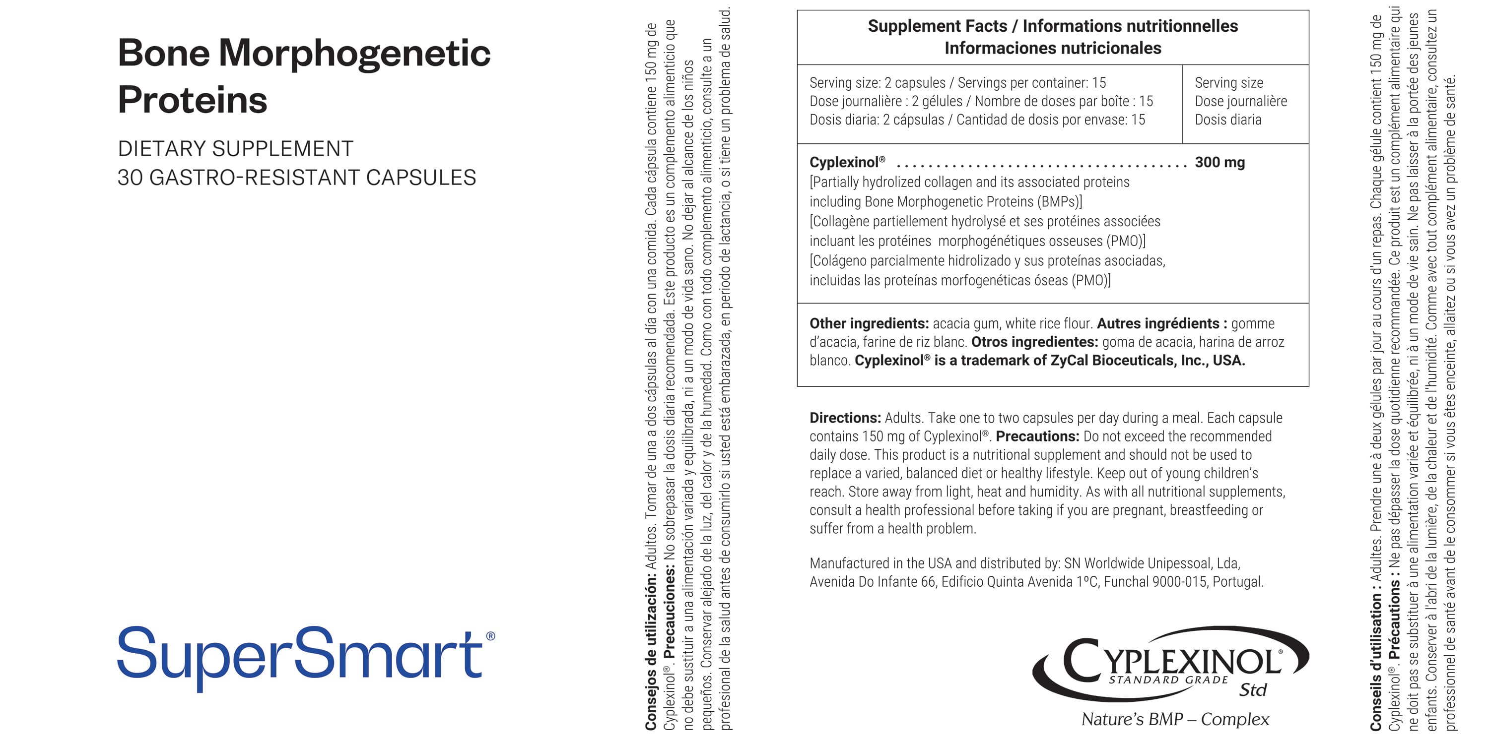 Complément de Protéines Morphogénétiques Osseuses