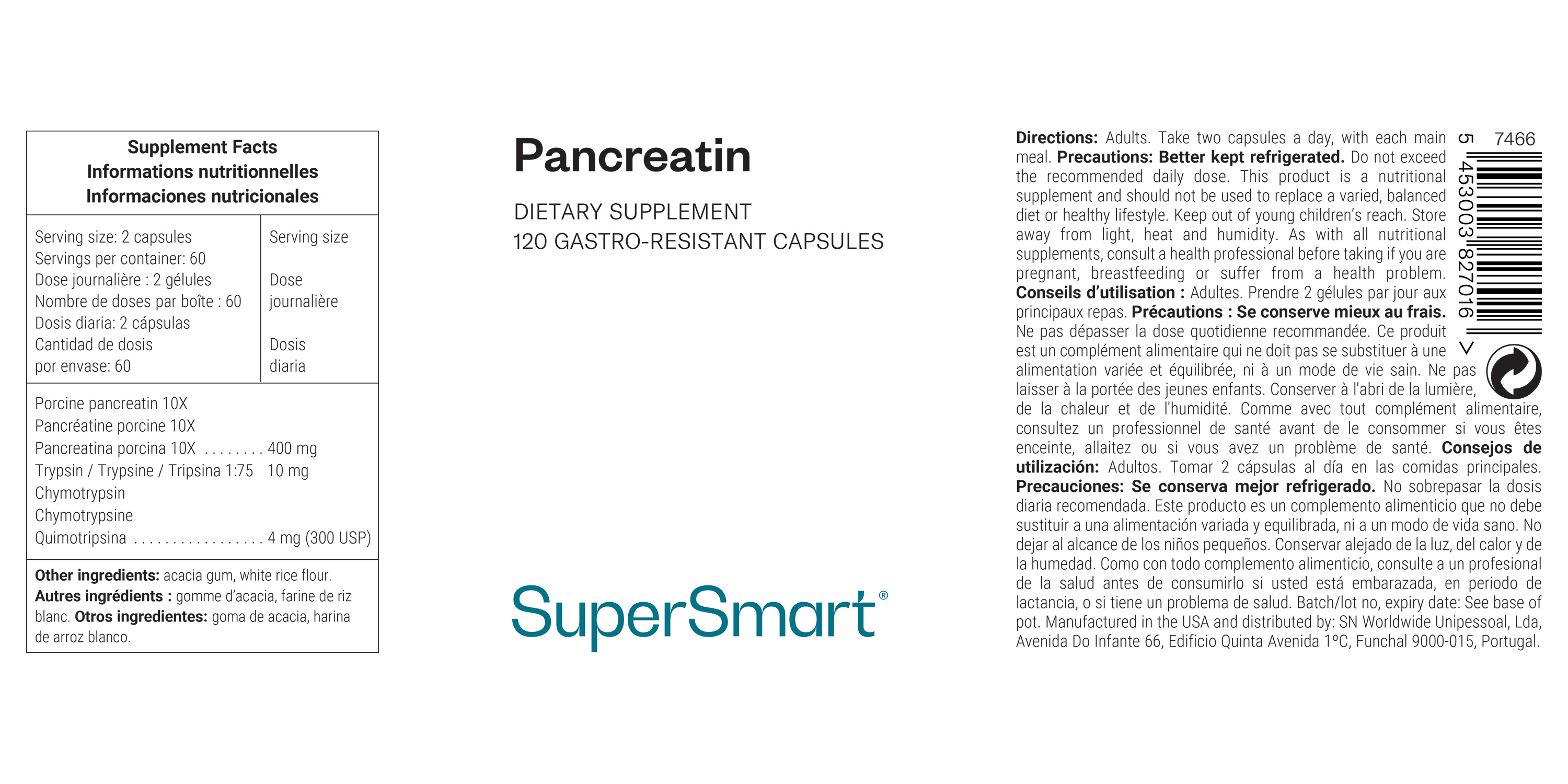 Pancreatin Supplement 