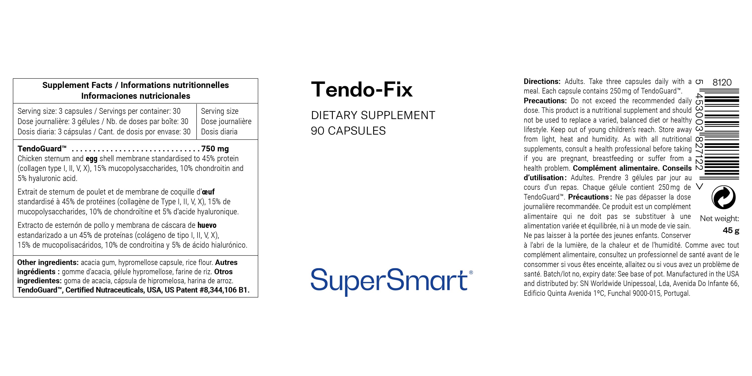 Tendo-Fix Supplement