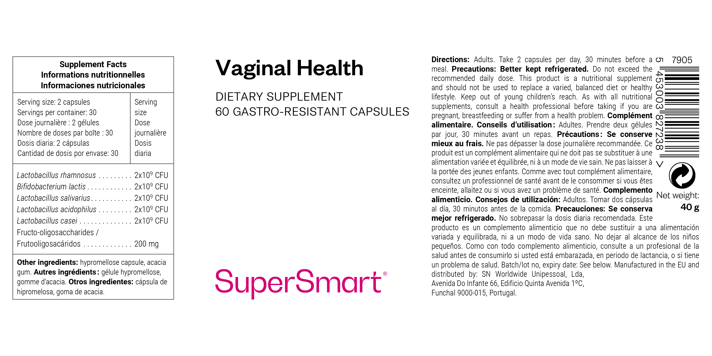 Vaginal Health Supplement