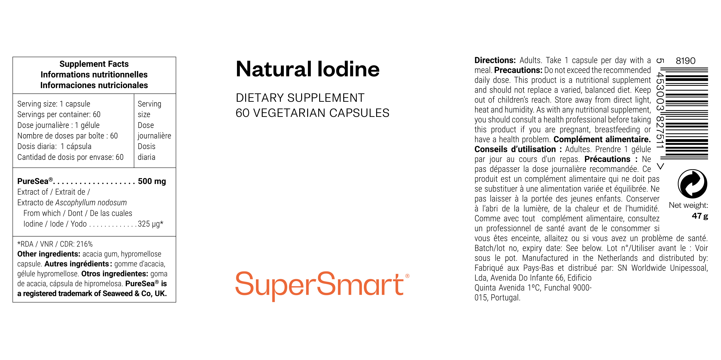 Natural Iodine