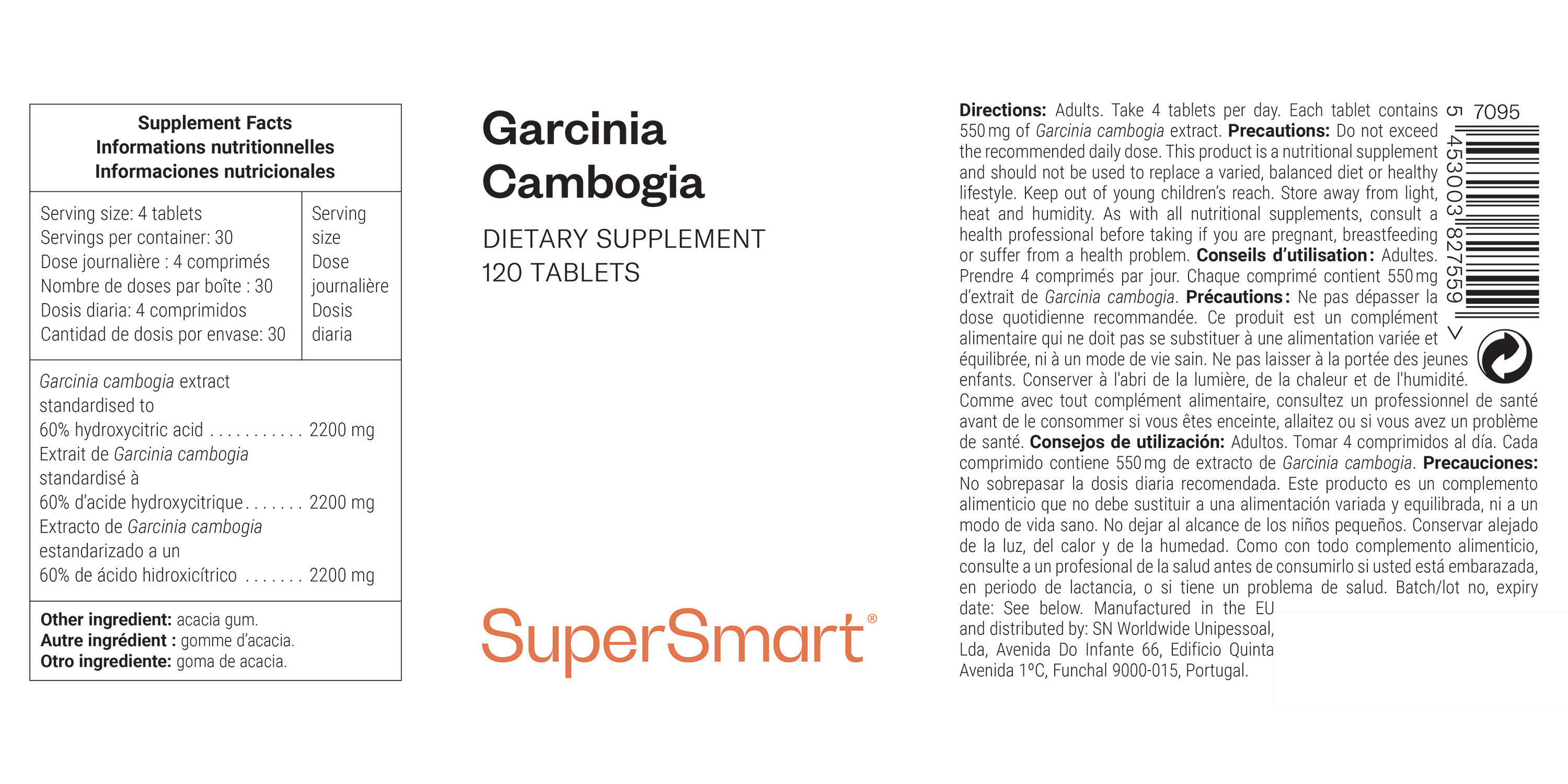 Extracto de Garcinia cambogia