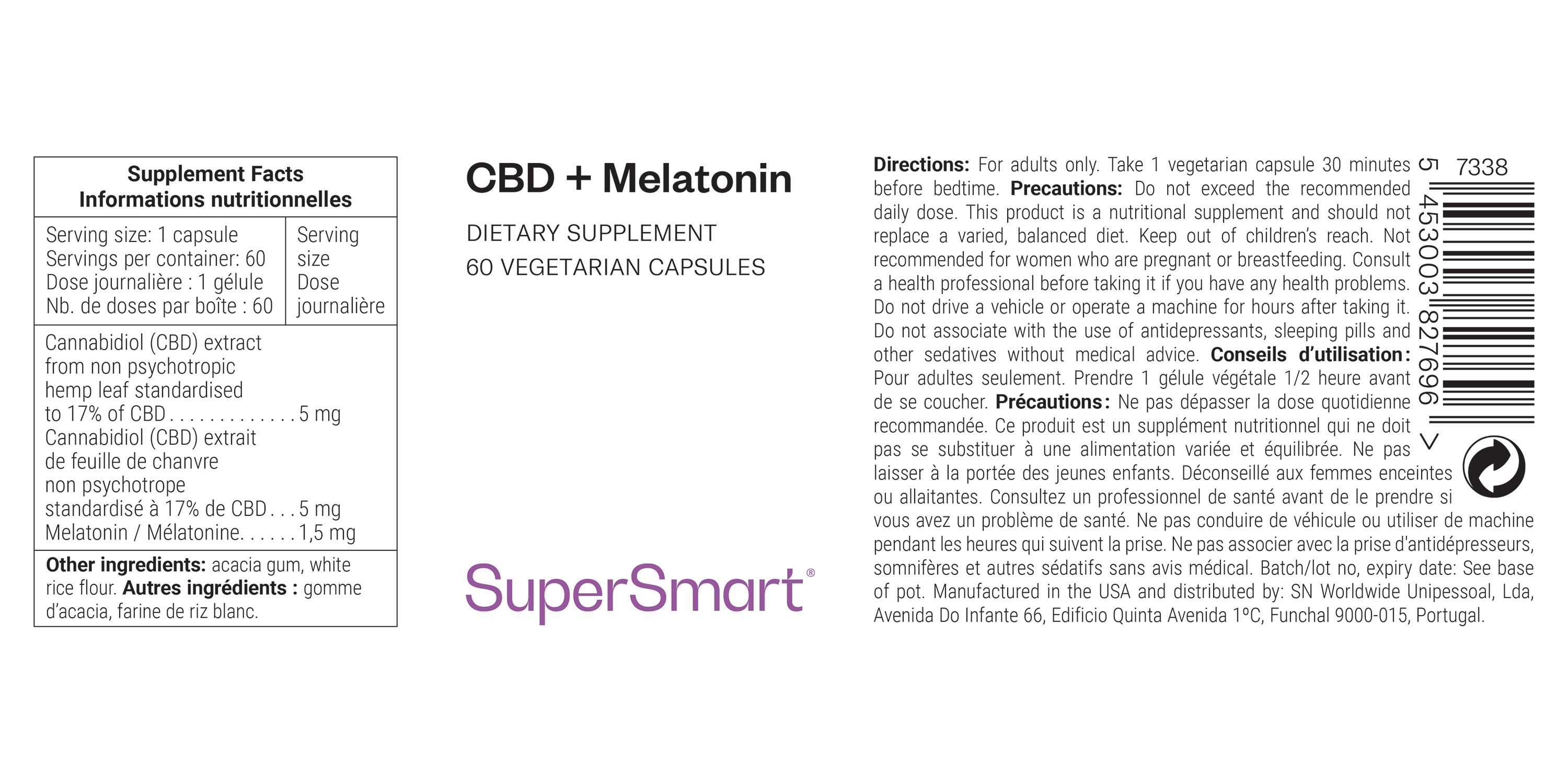 CBD + Melatonin