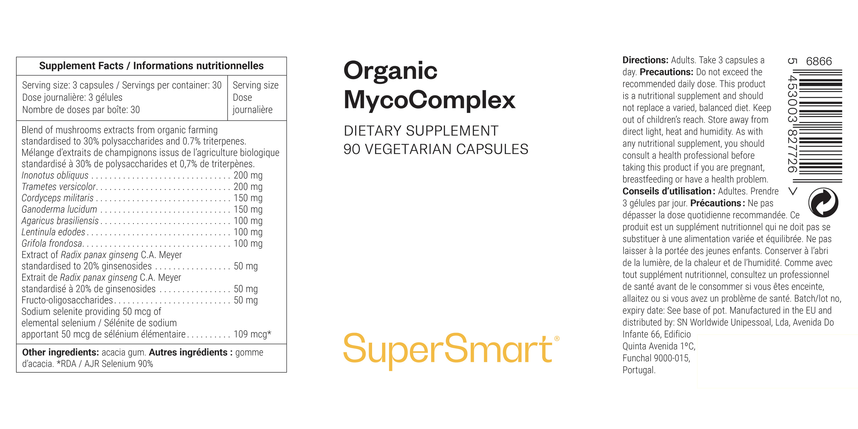 Organic MycoComplex Supplement