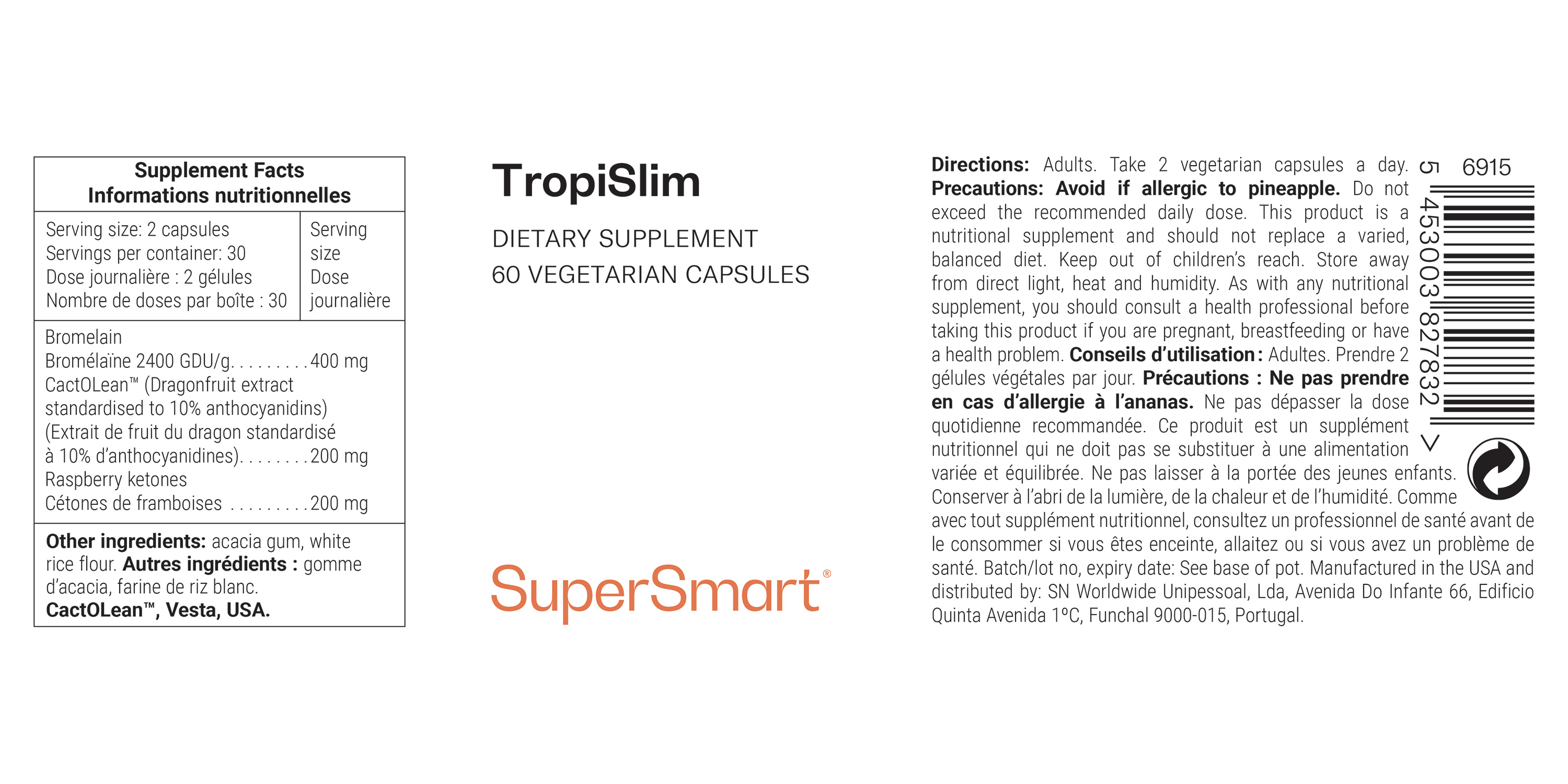 TropiSlim Supplement