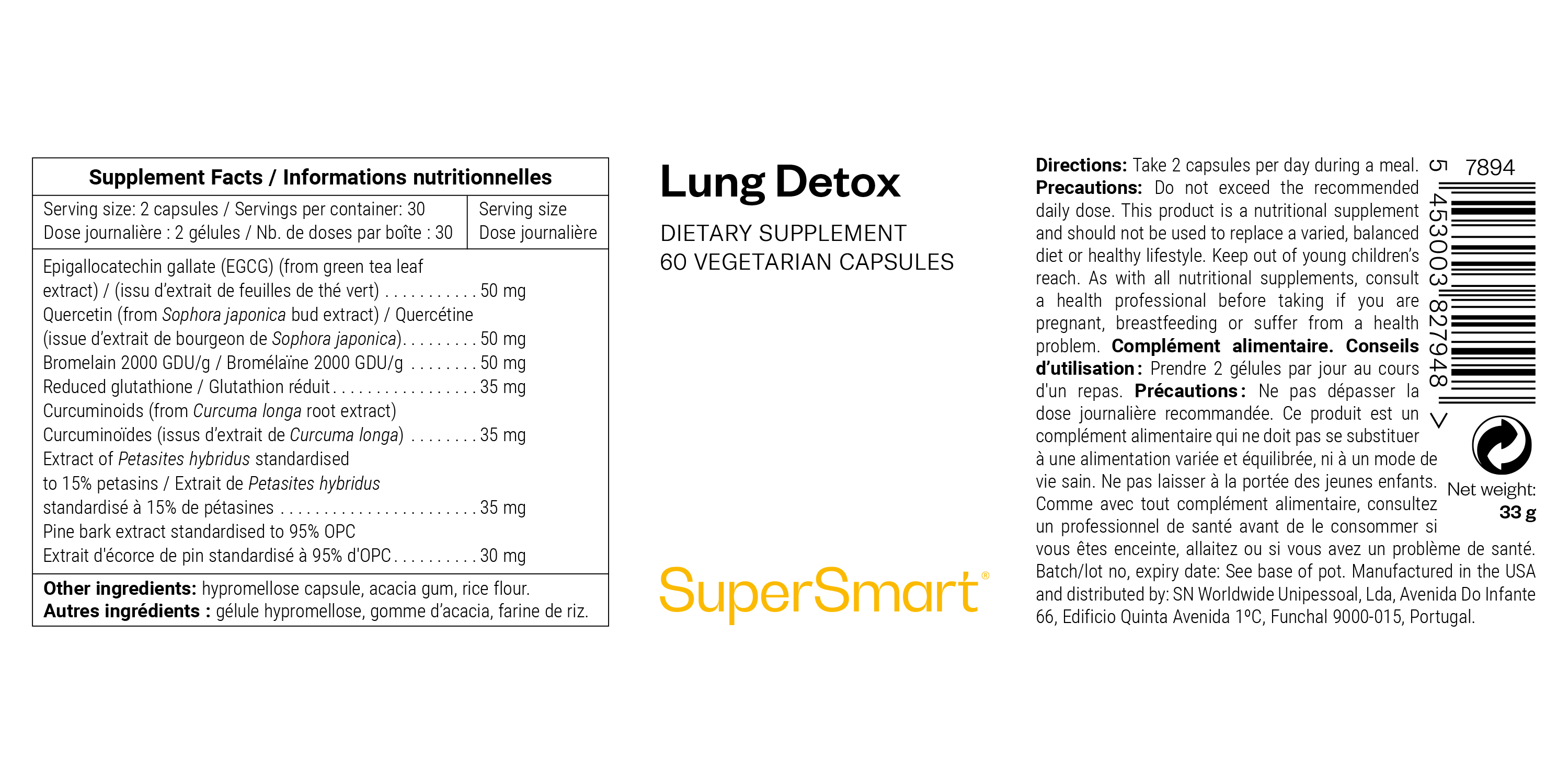 Lung Detox Supplement