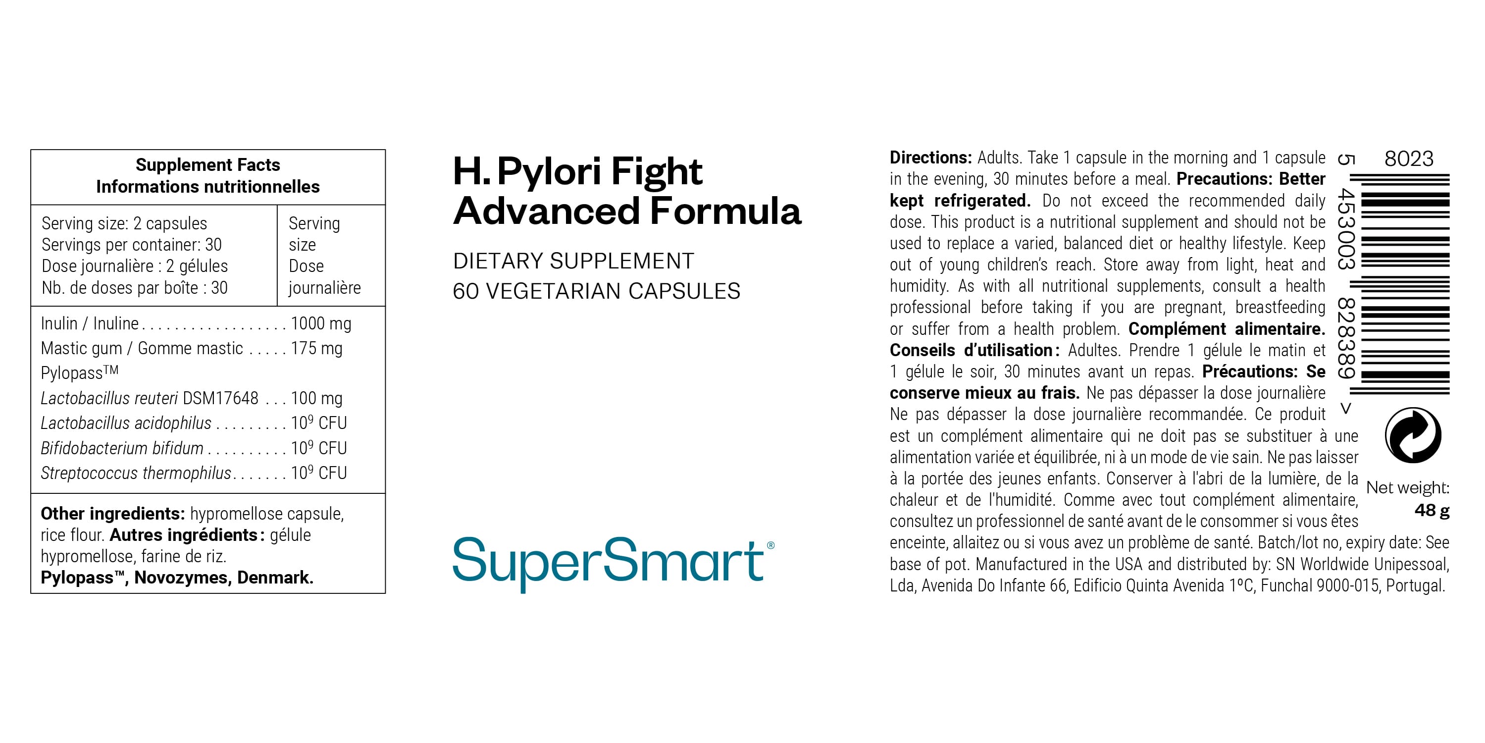 Traitement naturel anti-Helicobacter pylori