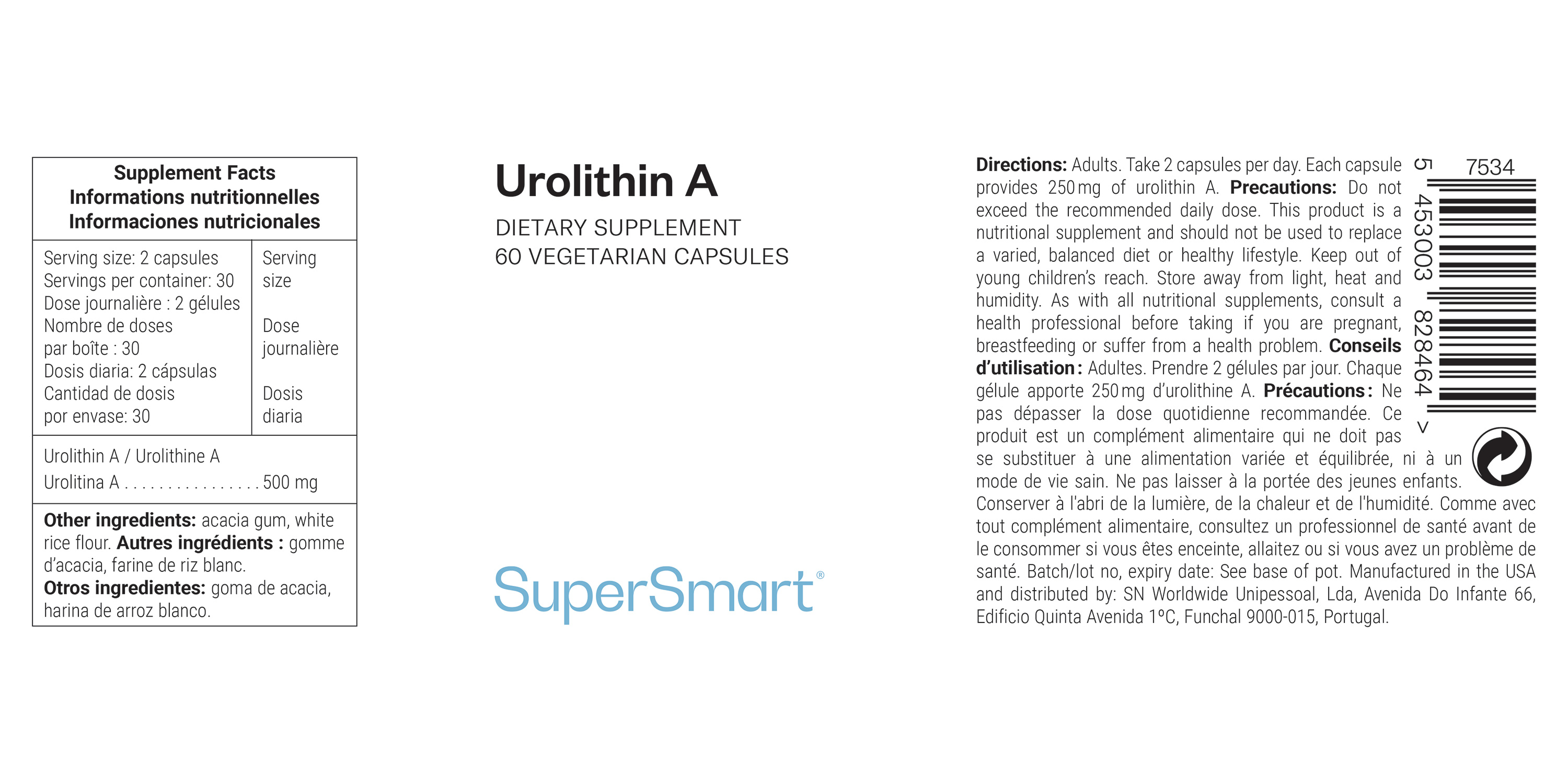 Urolithin A capsules