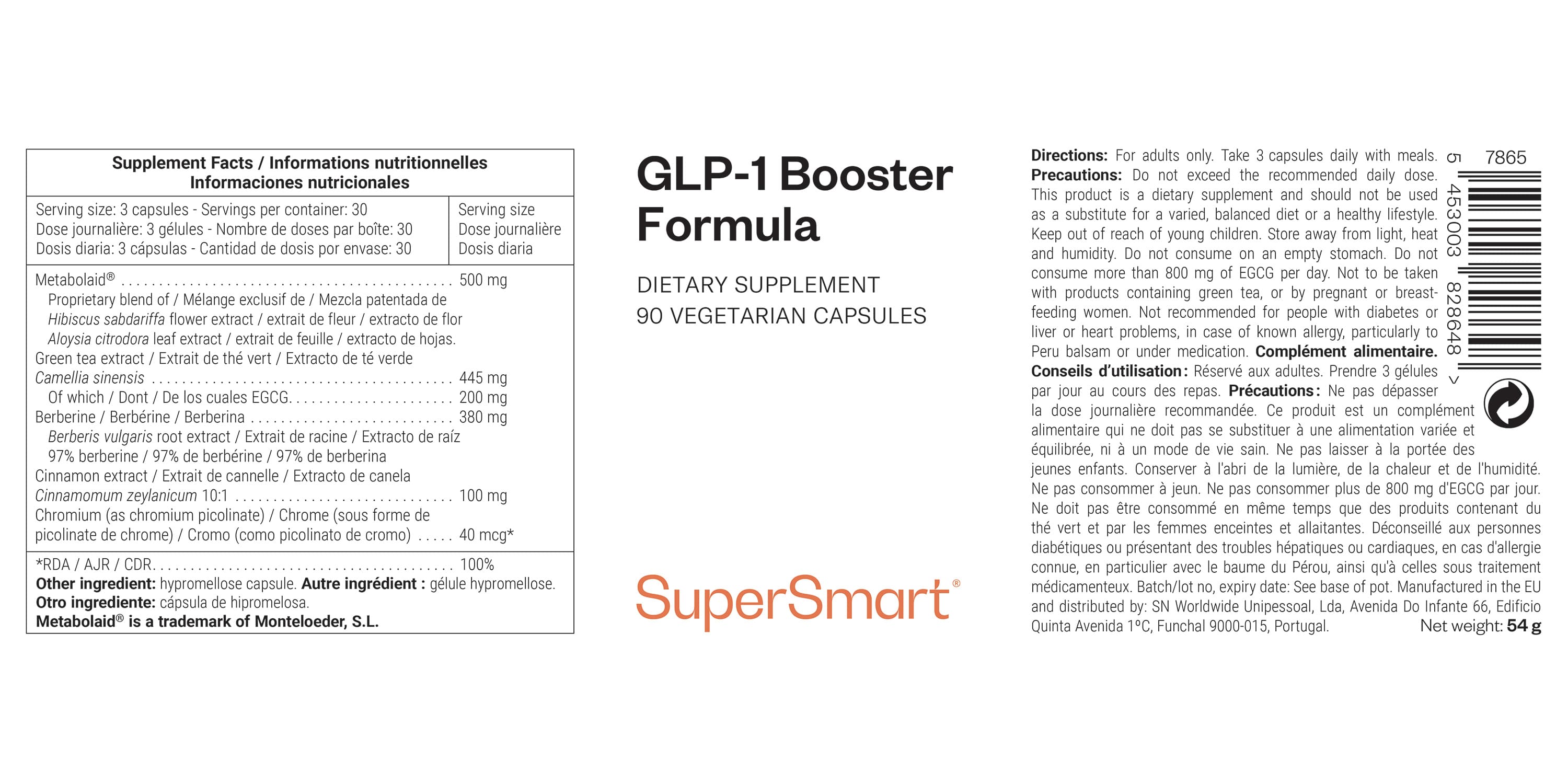 Activateur naturel du GLP-1 pour la perte de poids