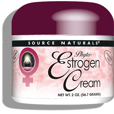 Creme de Fitoestrogénio da Source Naturals com entrega liposomal avançada