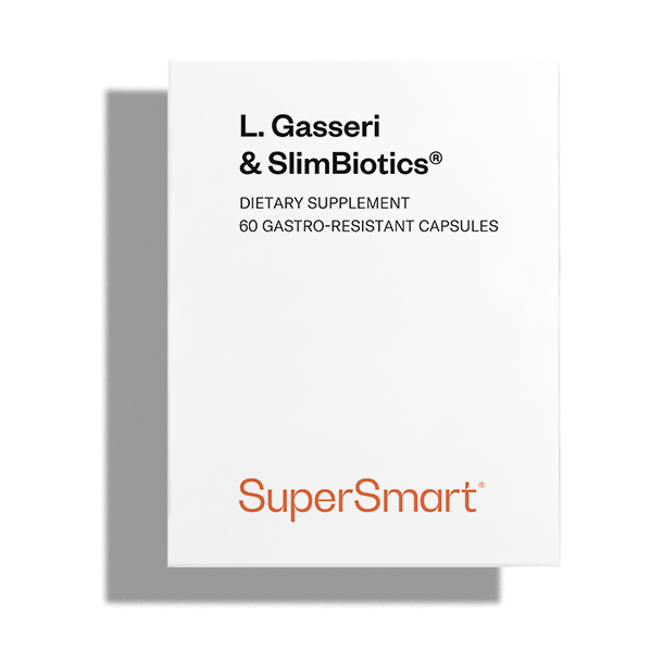 O probiótico para emagrecer Lactobacillus gasseri com SlimBiotics®