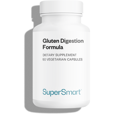 Food enzyme supplement to digest gluten
