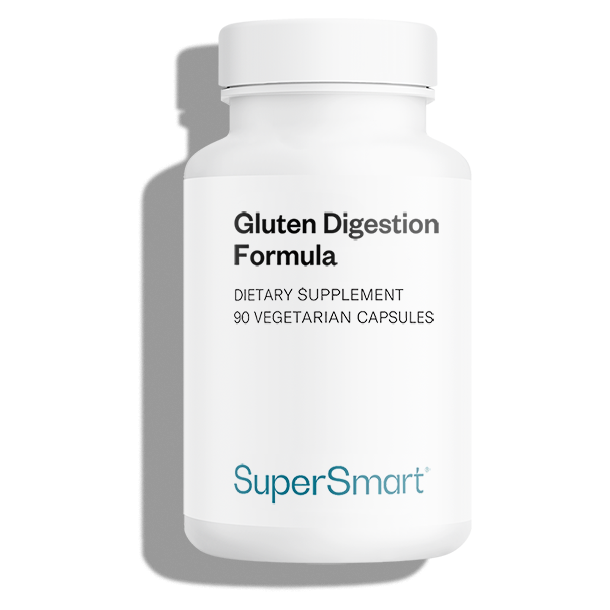 Food enzyme supplement to digest gluten
