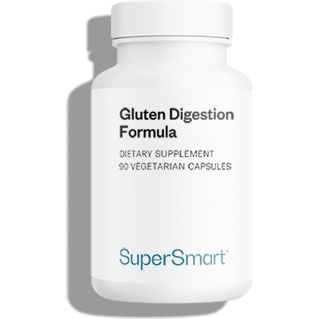 Food enzyme supplement to digest gluten