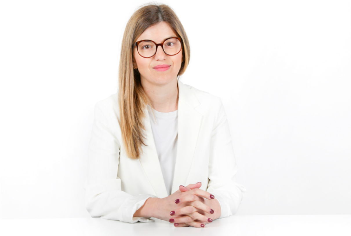 Professionnelle de santé en blouse blanche