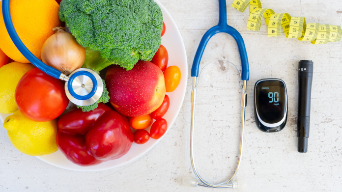 Verschillende voedselbronnen met een lage glycemische index 