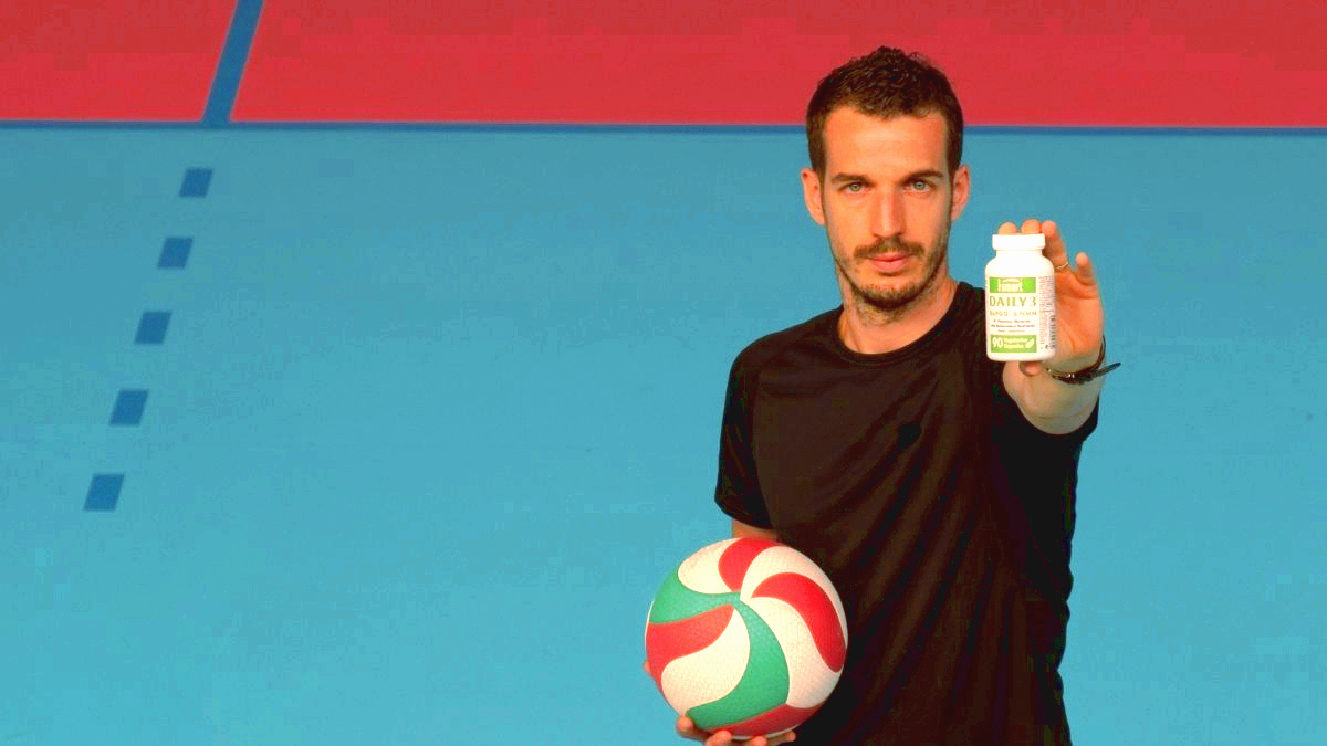 Campione olimpico con il multivitaminico Daily 3®