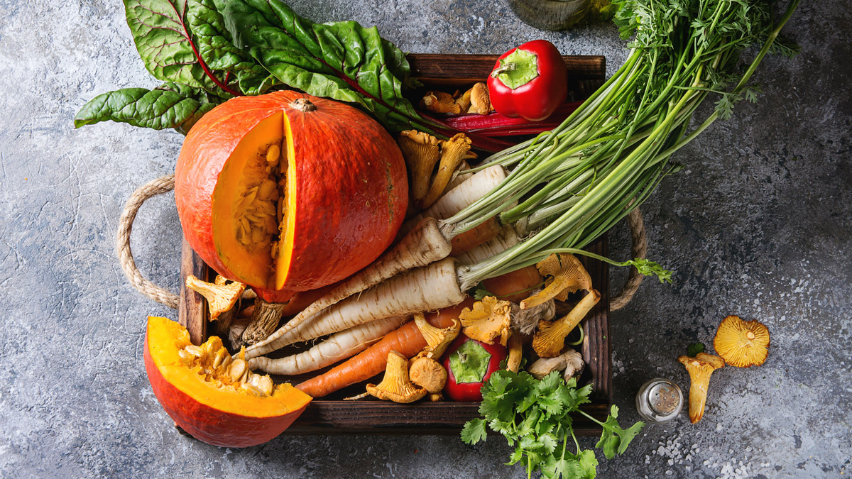 Fruits et légumes d'automne