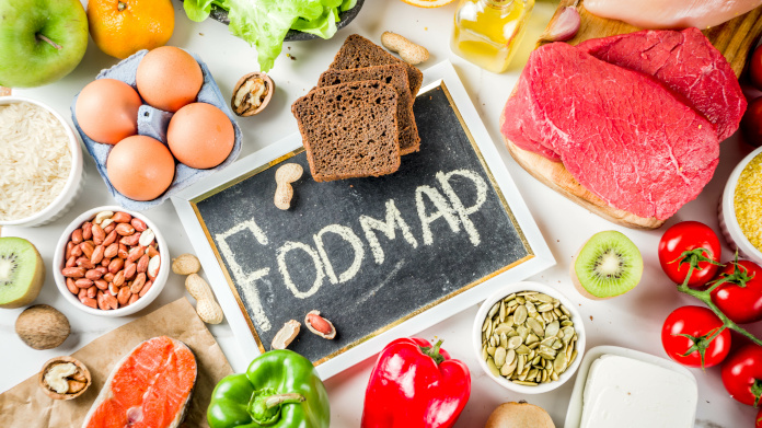 FODMAP-arm dieet met verschillende voedingsmiddelen 