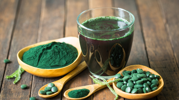 Spirulina in polvere e in compresse