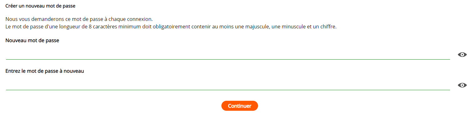 Oubli mot de passe 5 Oubli mot de passe 5